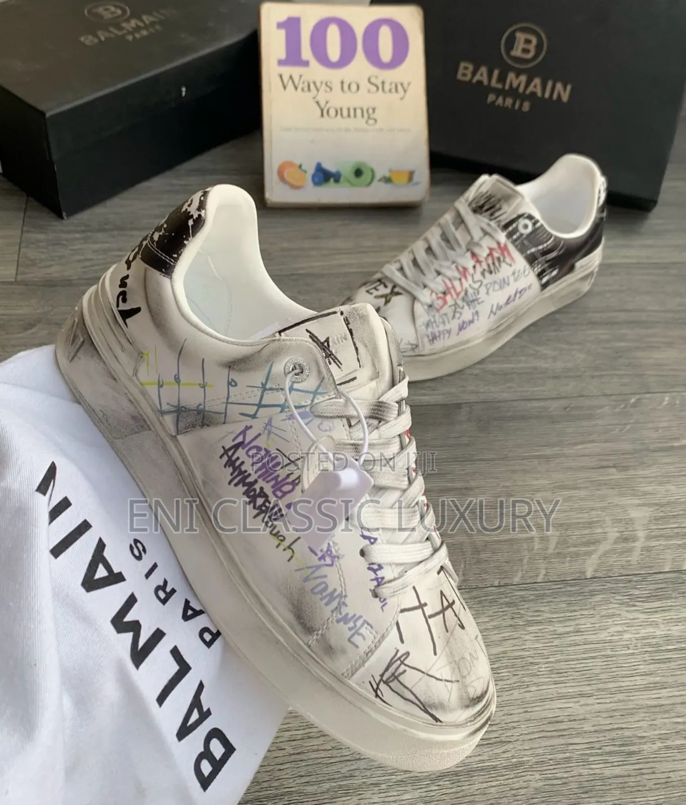 Balmain New Expensive Luxury Sneakers Best Quality
