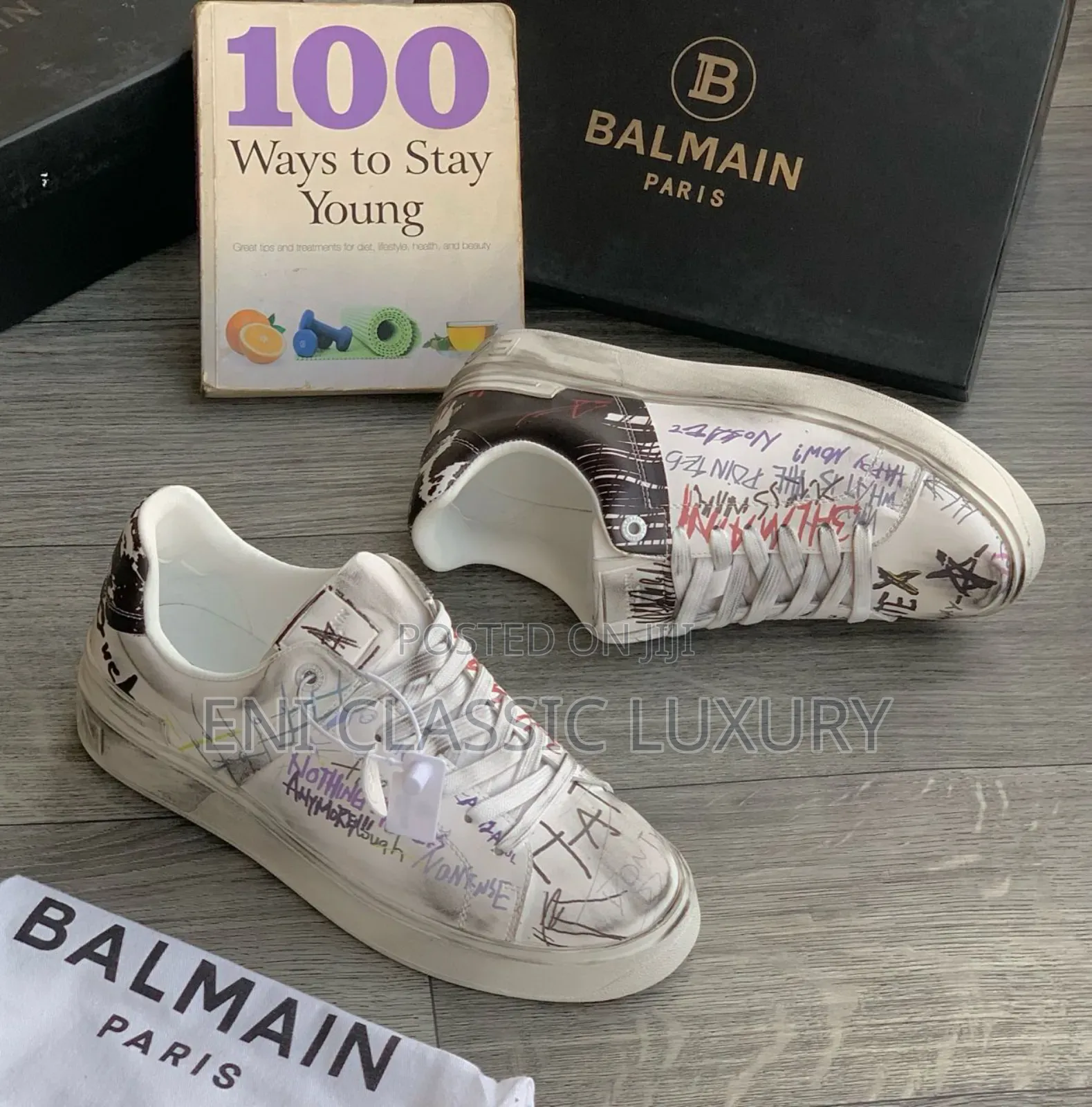 Balmain New Expensive Luxury Sneakers Best Quality