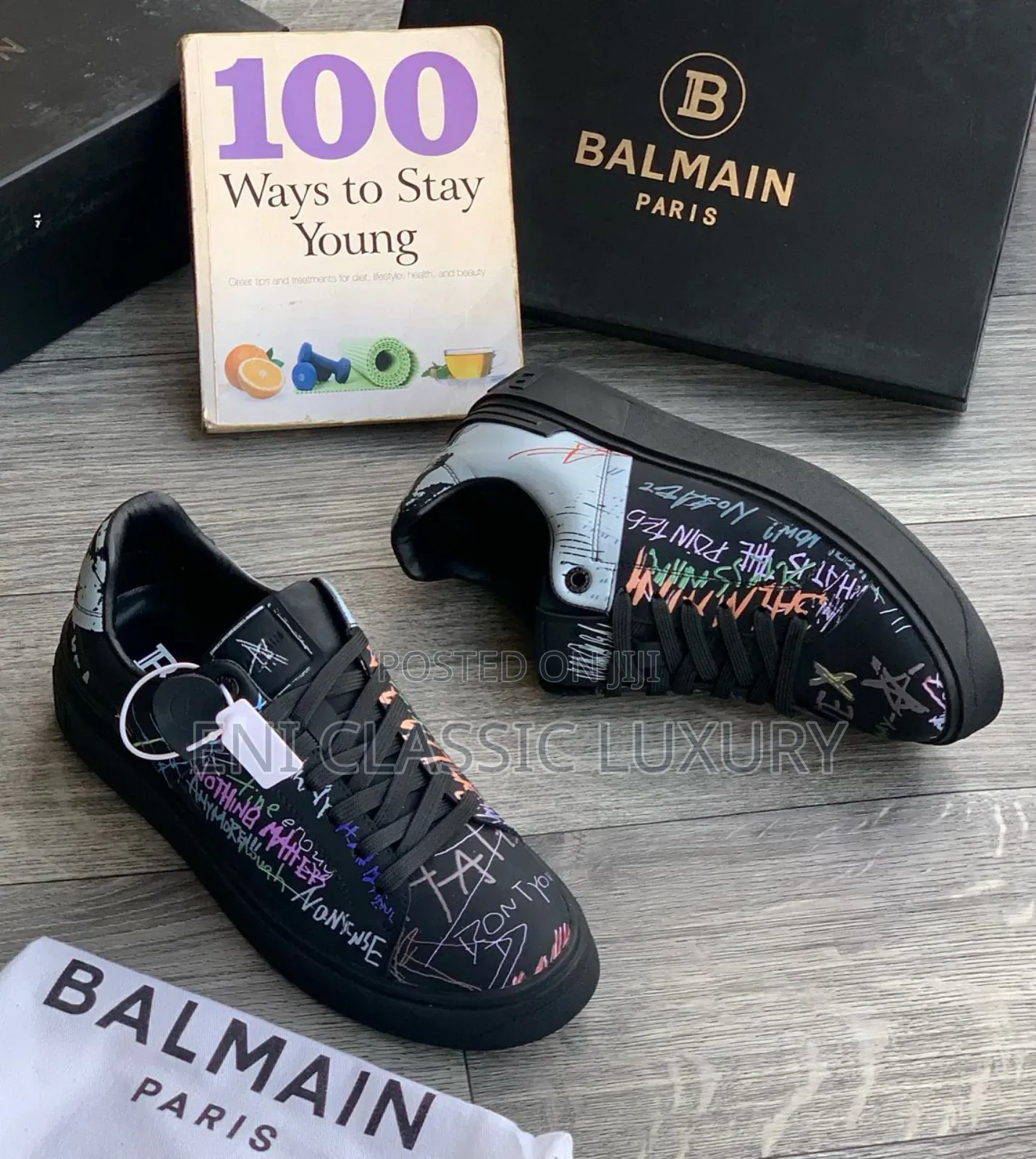 Balmain New Expensive Luxury Sneakers Best Quality