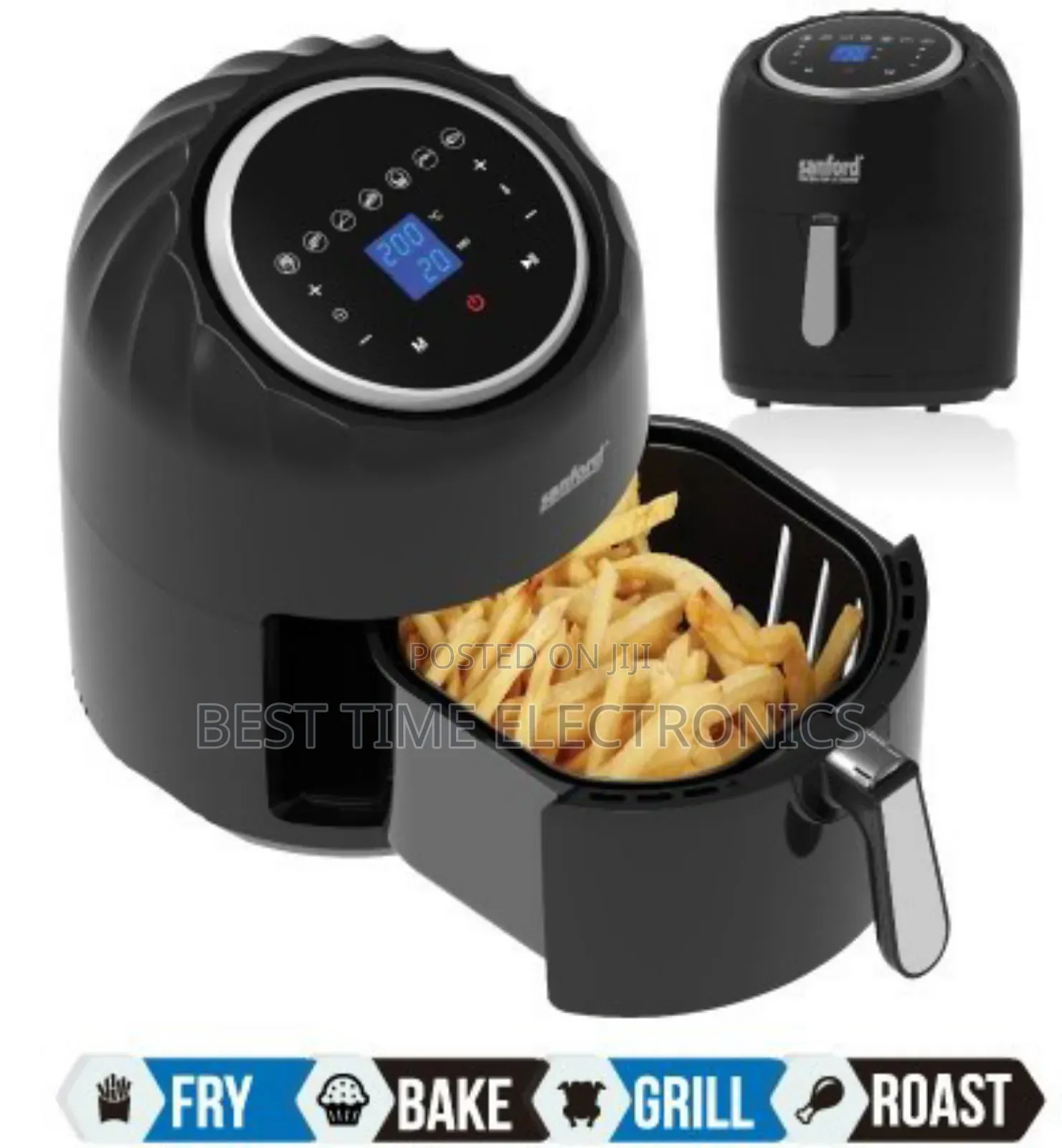5.5l Sanford Digital Air Fryer - Sf-2451af
