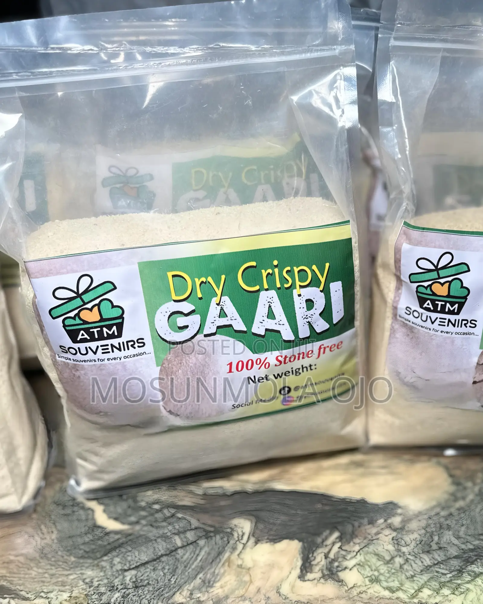 1kg Dry Crispy Ijebu Garri
