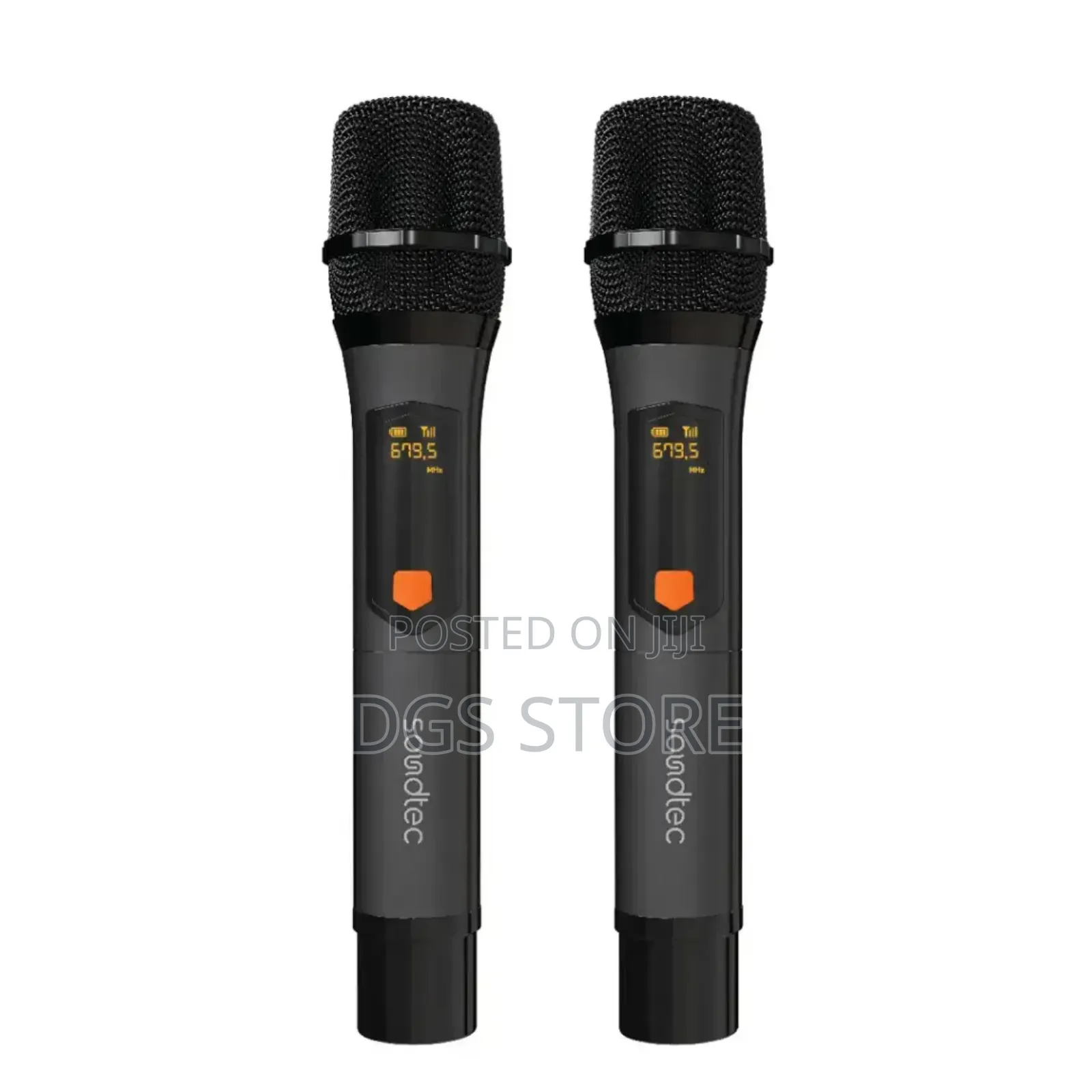 Porodo Soundtec Duo Mic Aluminum Rechargeable Wireless Micro