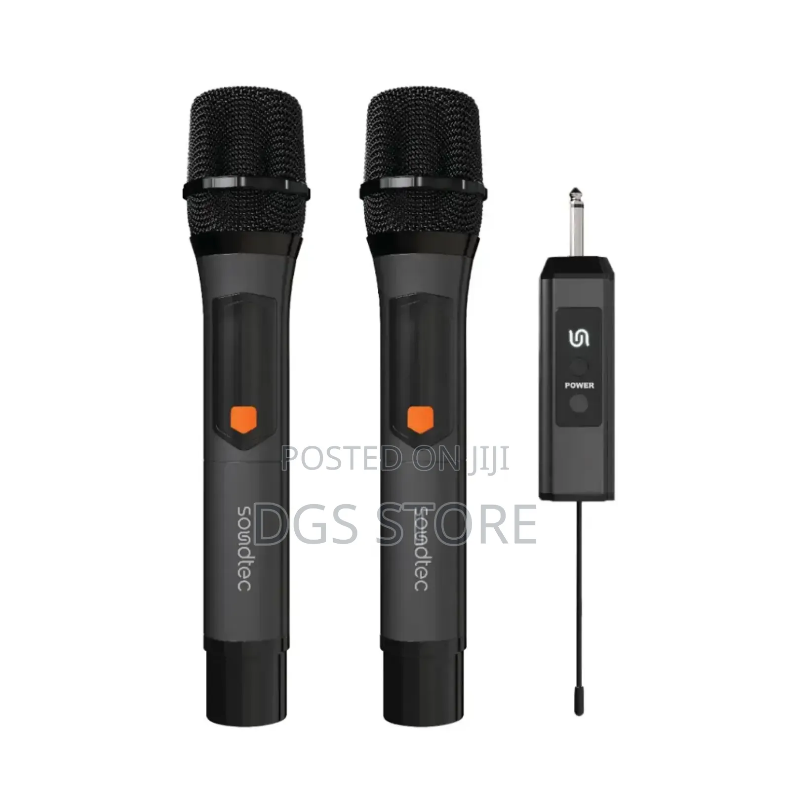 Porodo Soundtec Duo Mic Aluminum Rechargeable Wireless Micro