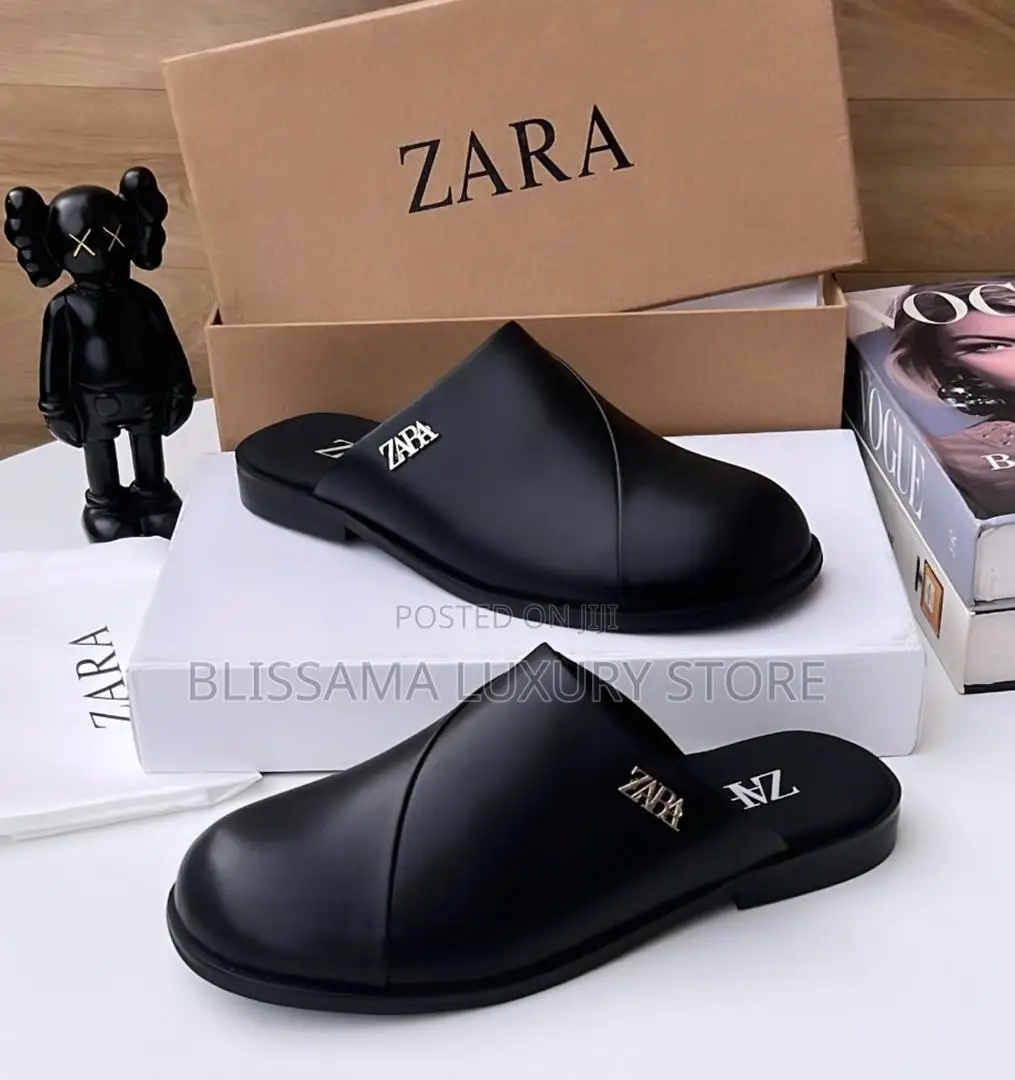 Zara Luxury Quality Leather Half Shoes