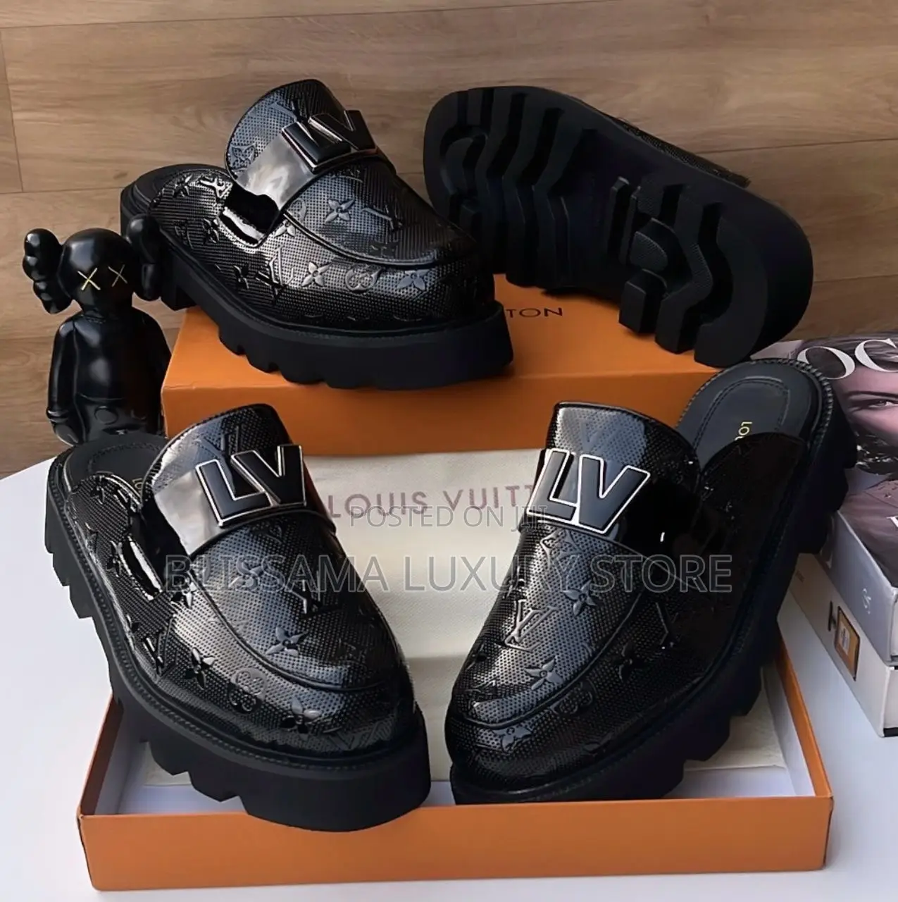Louis Vuitton Luxury Half Shoes
