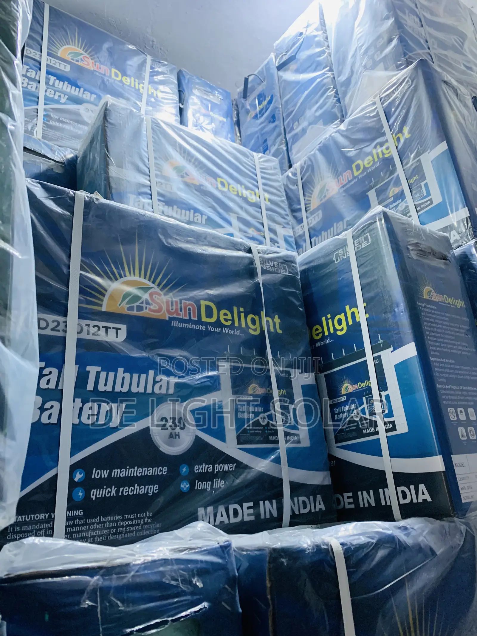 230ah Sun Delight Tubular Battery