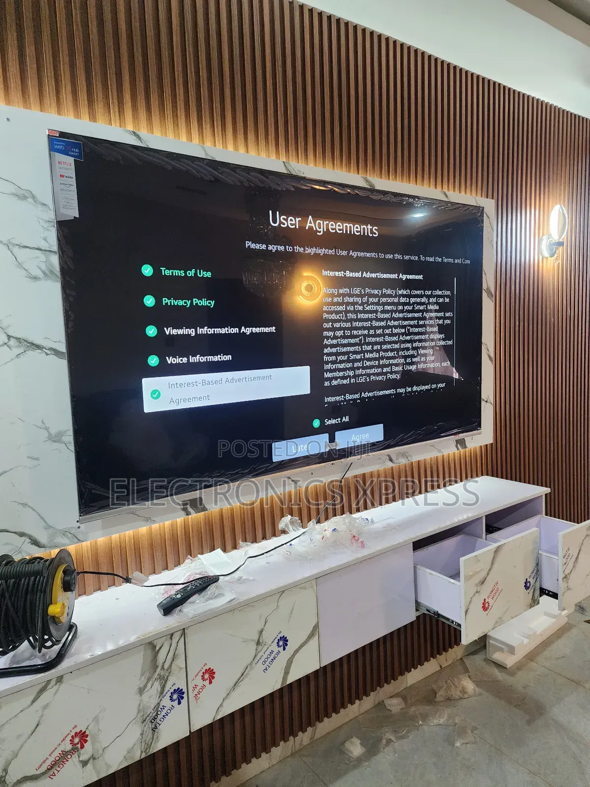 86" Brand New Lg Smart Tv Webos Hub Version