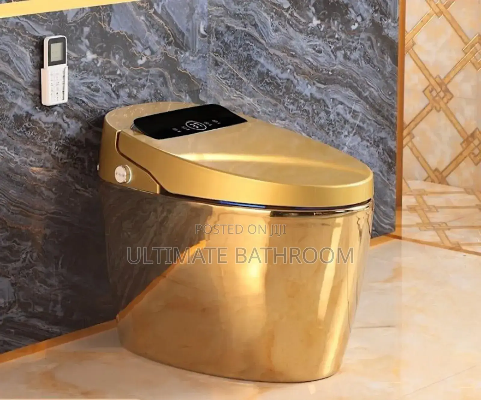 Luxury Gold Intelligence Watercloset