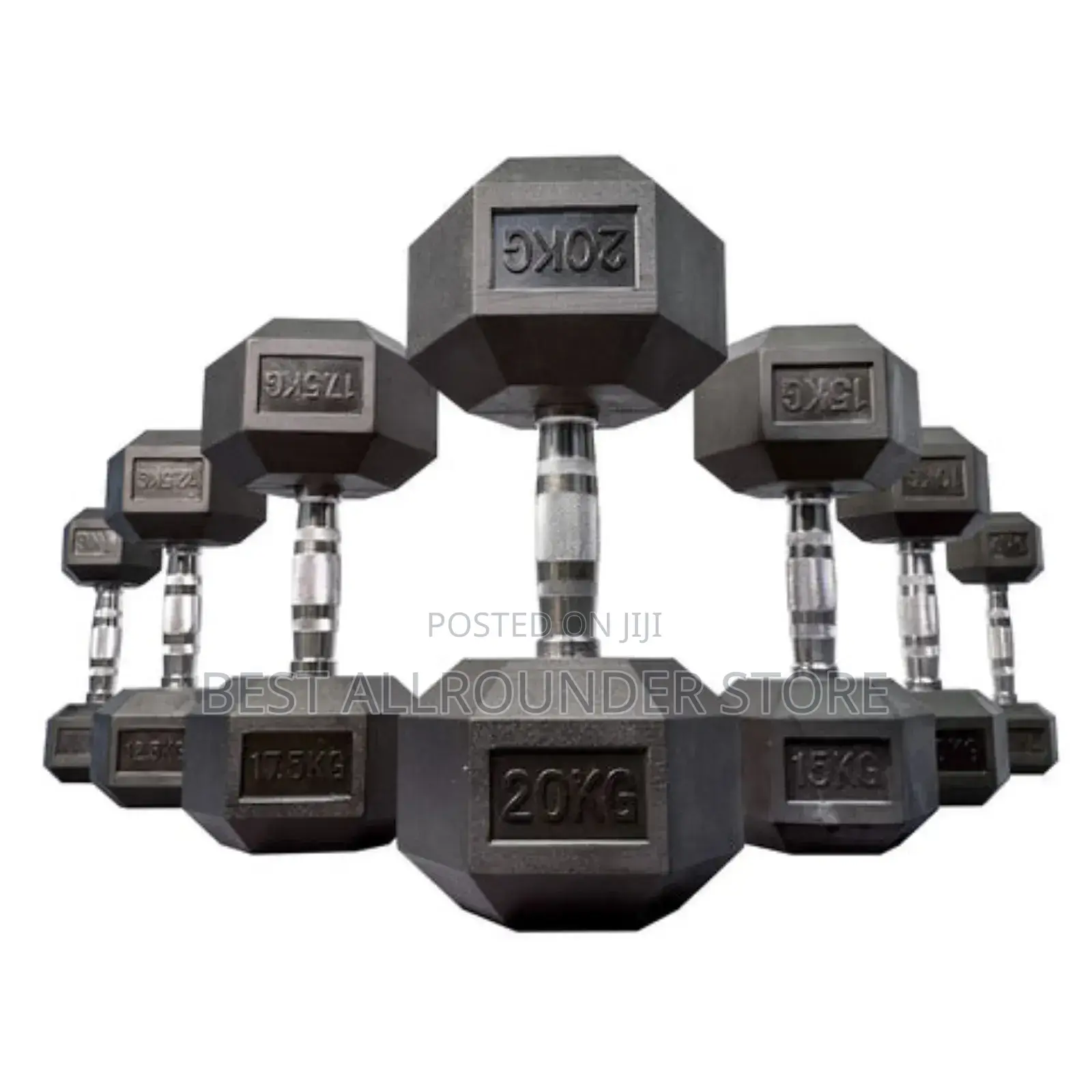 Brand New 20kg Hexagon Dumbbell
