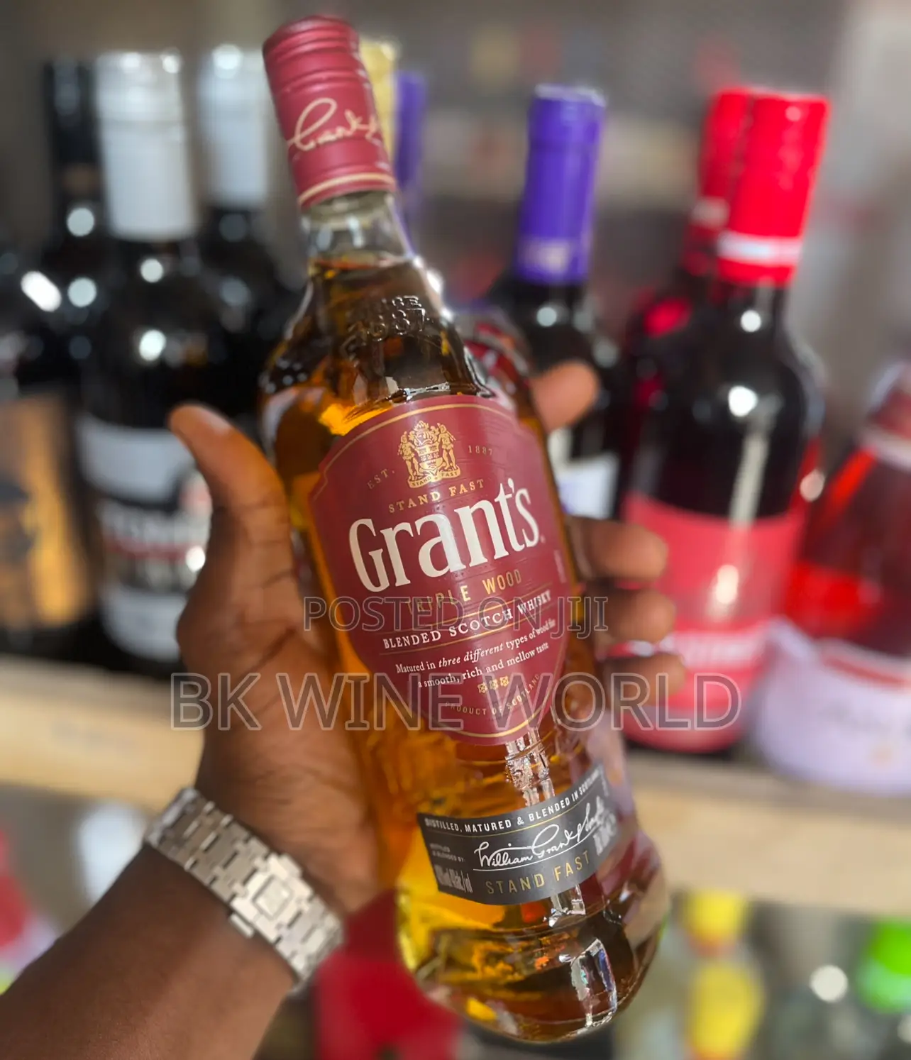 Grants Blended Scotch Whisky - 70cl X 12 Bottles