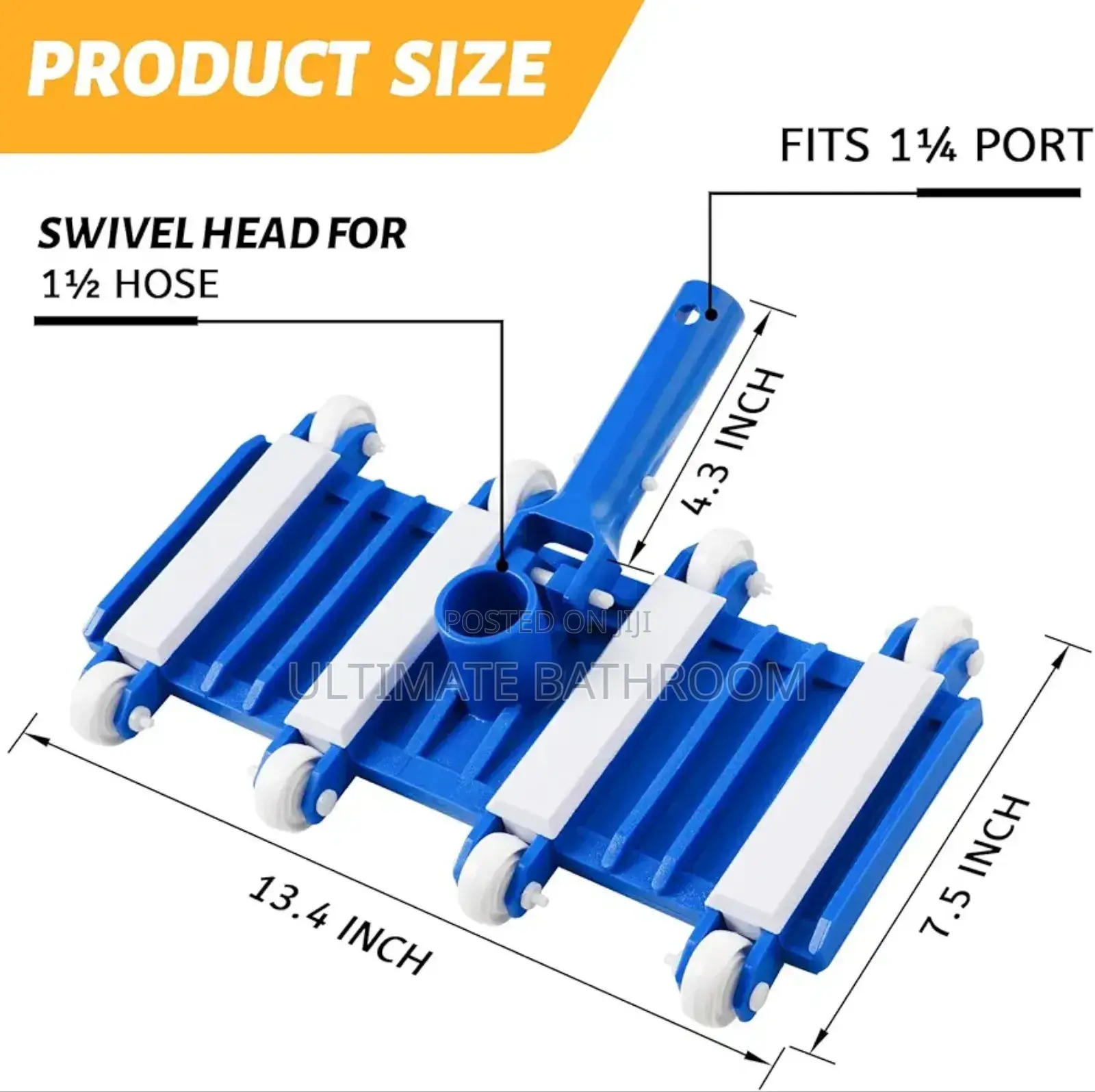 Swimming Pool Vacuum Head
