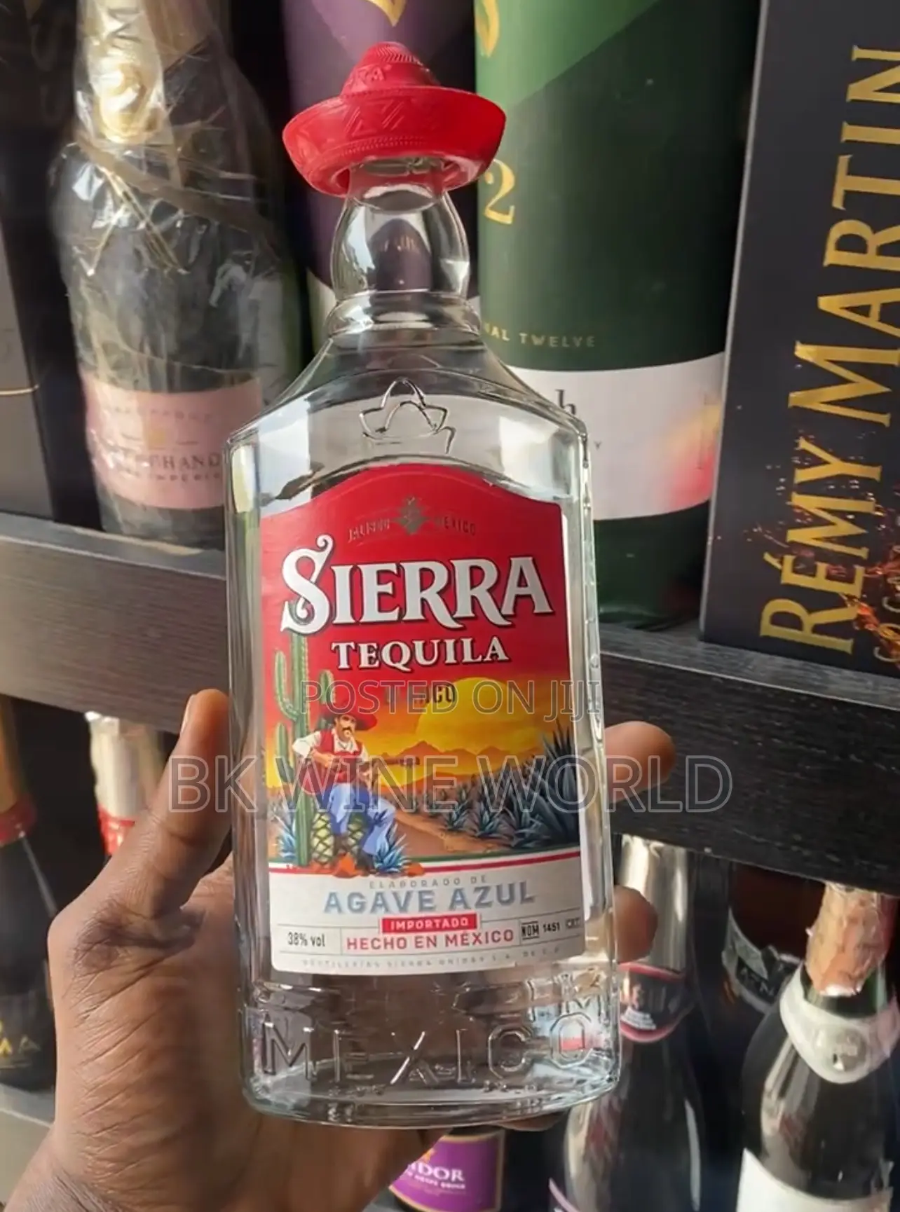 Sierra Blanco Tequila Agave Azul - 70cl X 12 Bottles