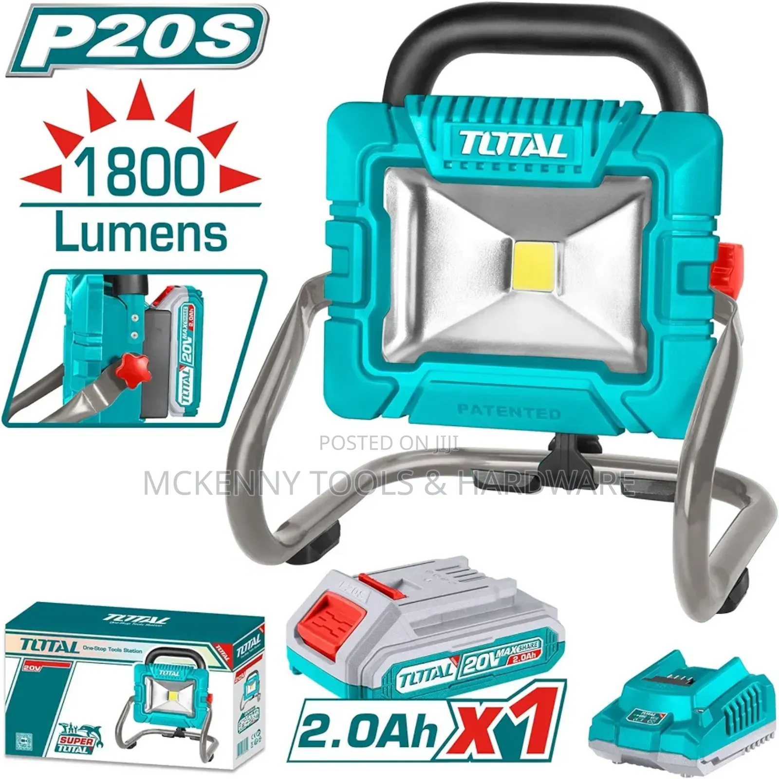 Total Lithium Ion Work Lamp - 20v