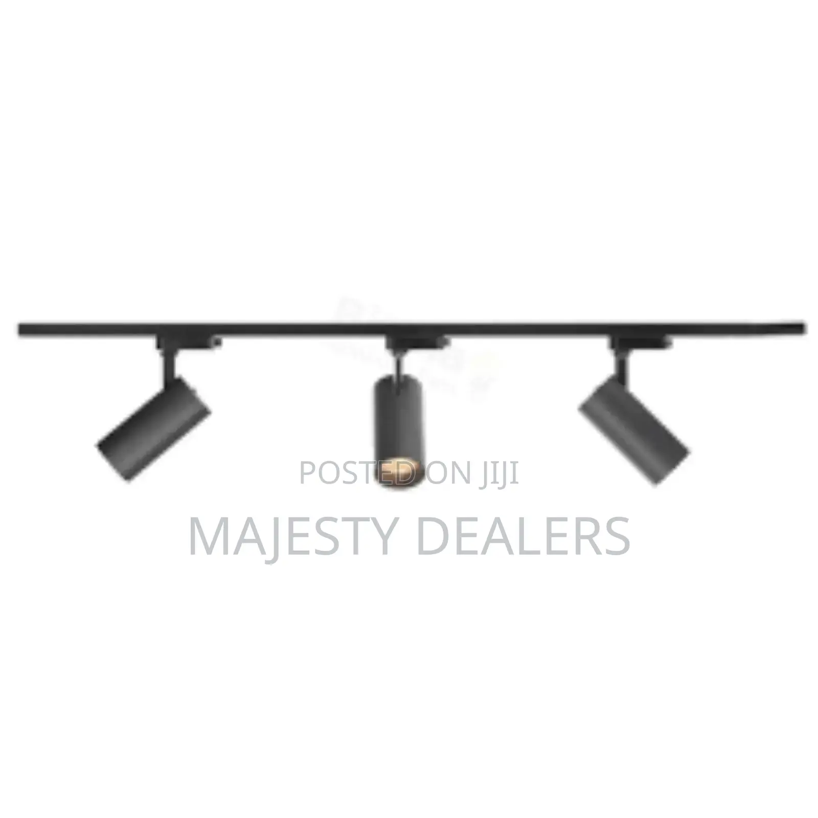 Led Track Light 3 in 1 Double Colors Track Light Black