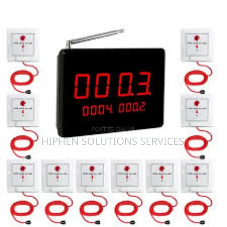 Beds Patients Emergency Nurse Call System Wireless