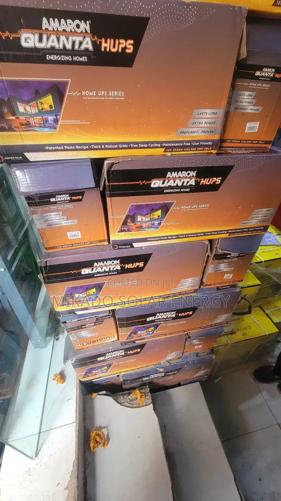 200ah Amaron Quanta Dry Cell Battery