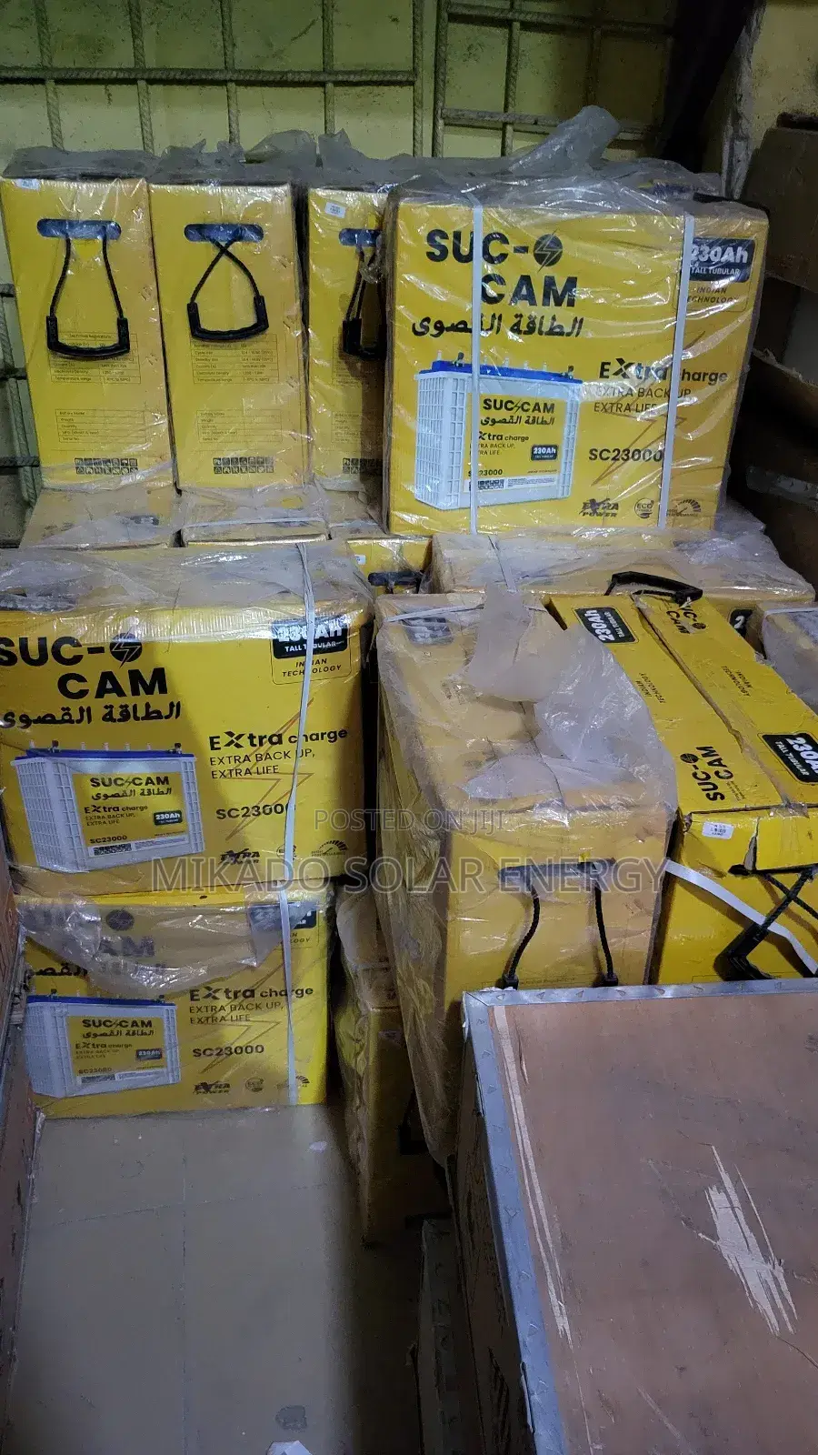 230ah Su-Cam Tubular Battery