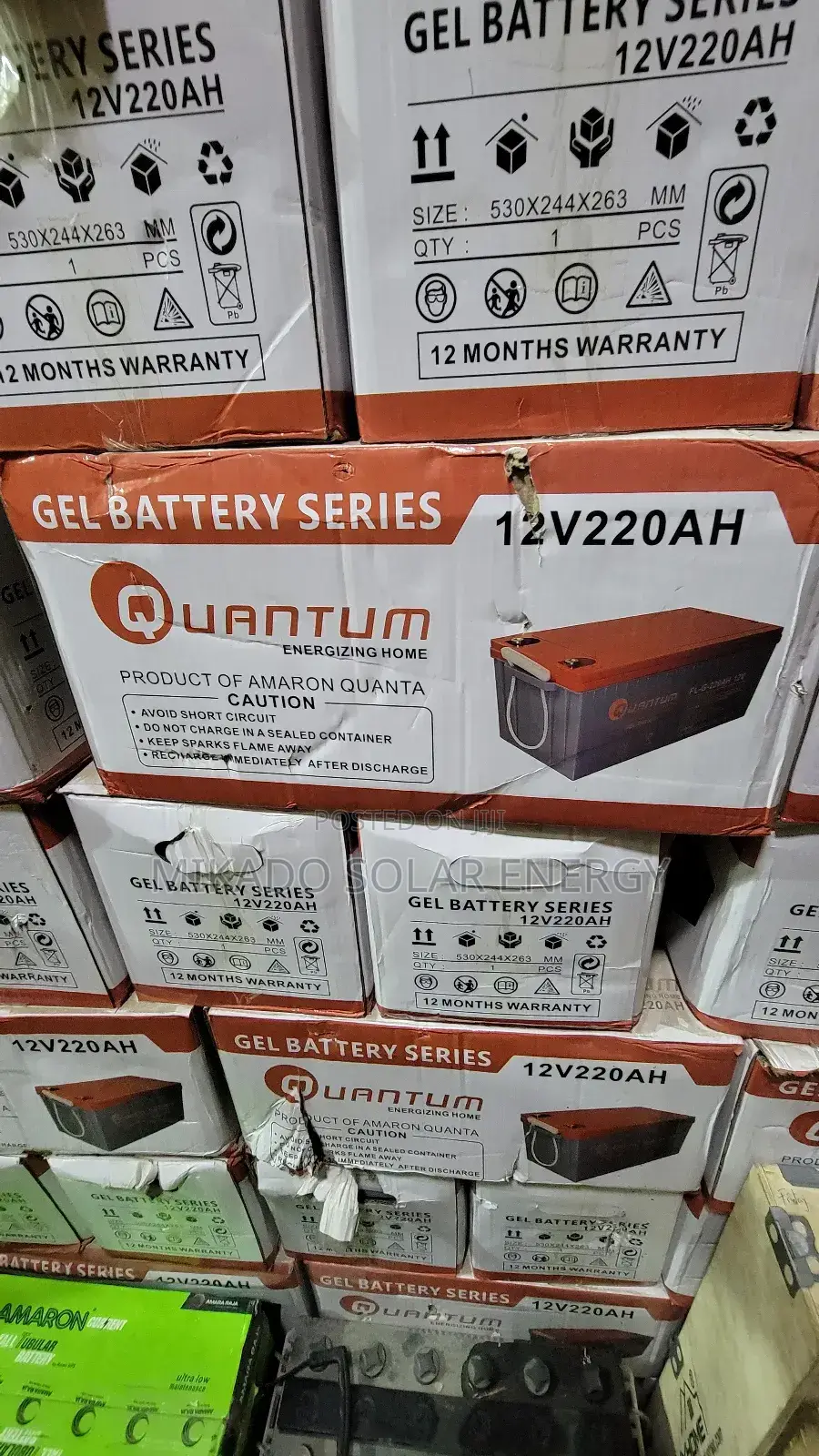 220ah Quantum Dry Cell Battery