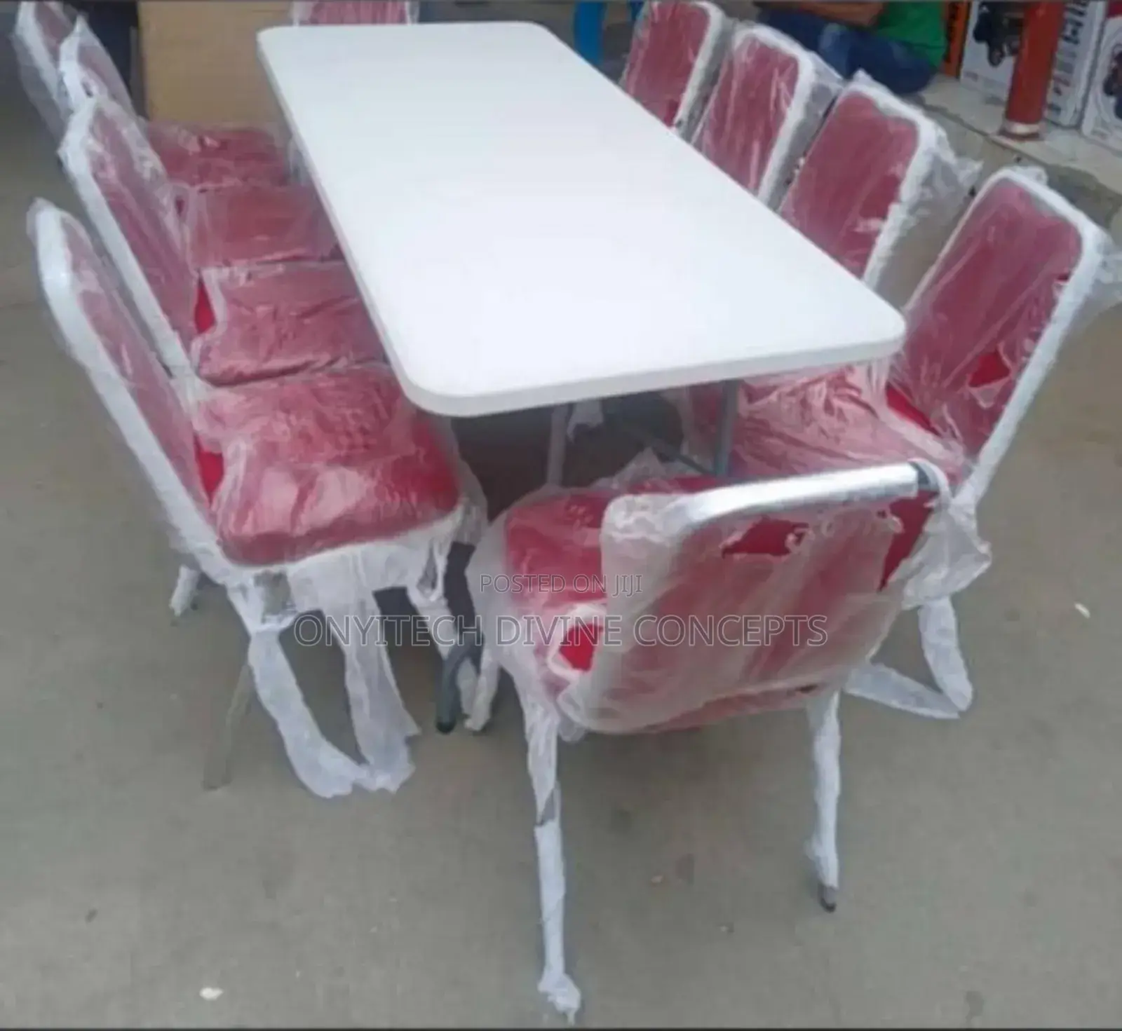 10 Seaters Bouquet Table and Chairs