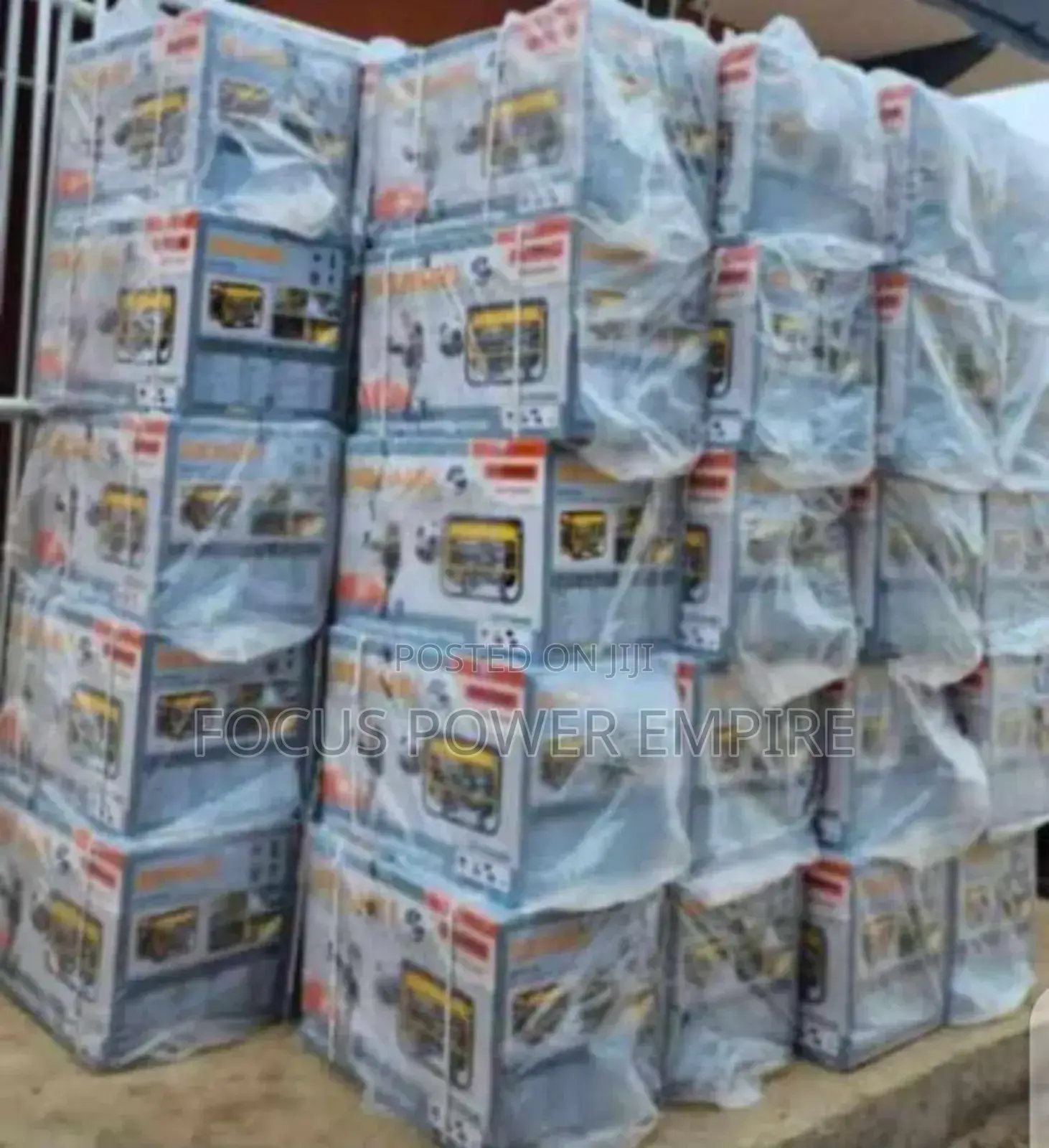 4.5kva of Original Senwei Petrol Generators Lower Noisy