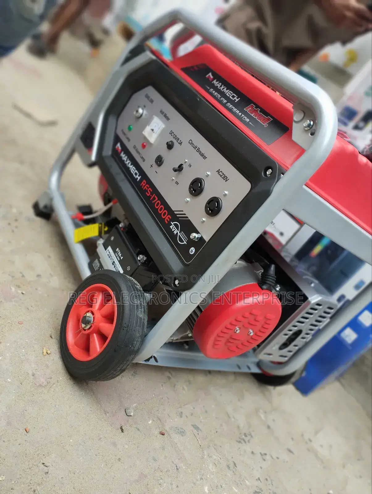 17000 15kva Maxmech Petrol Generator