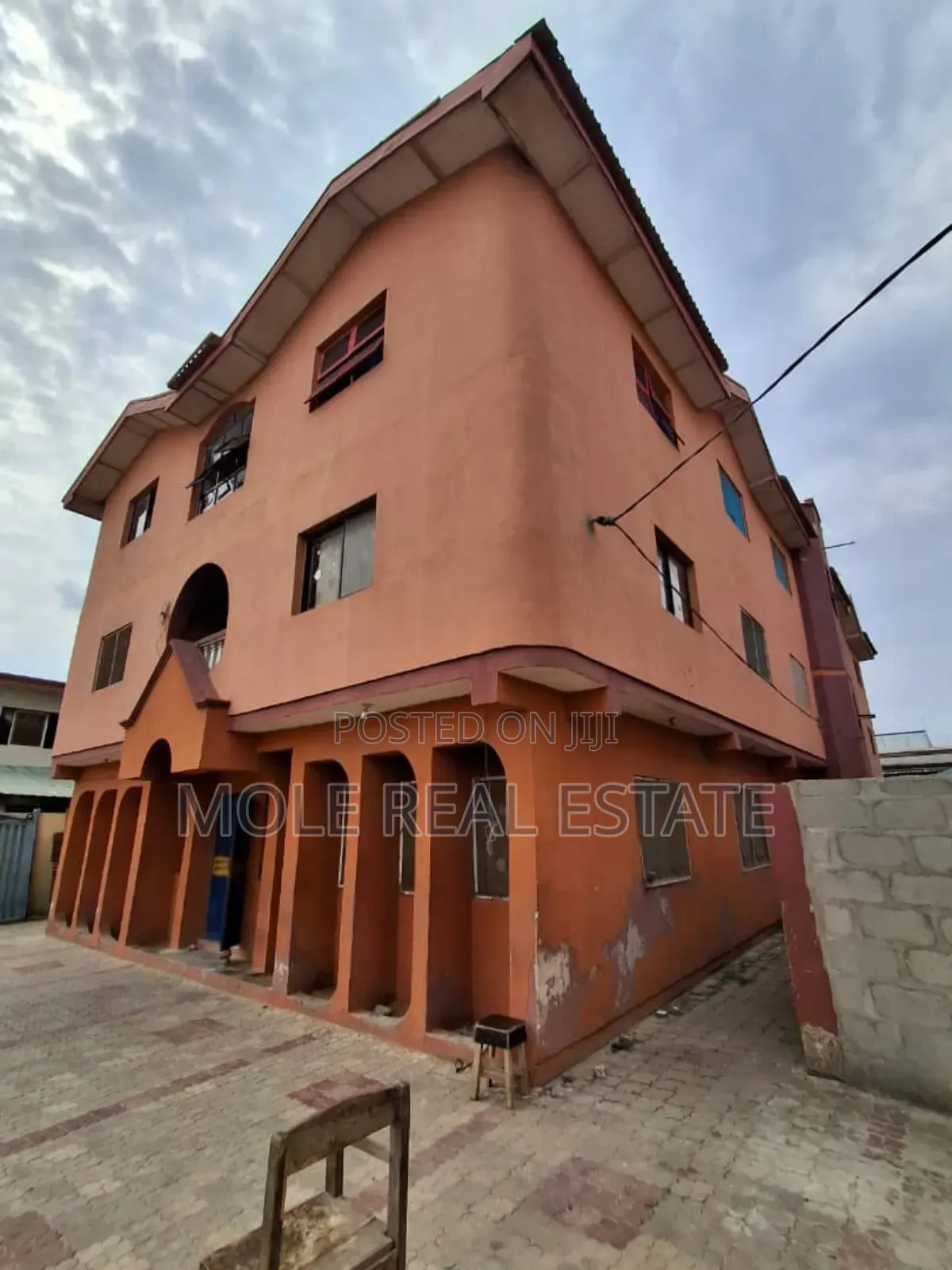Roi 36 Rooms 4 Sale at Agege Solid Storey Building