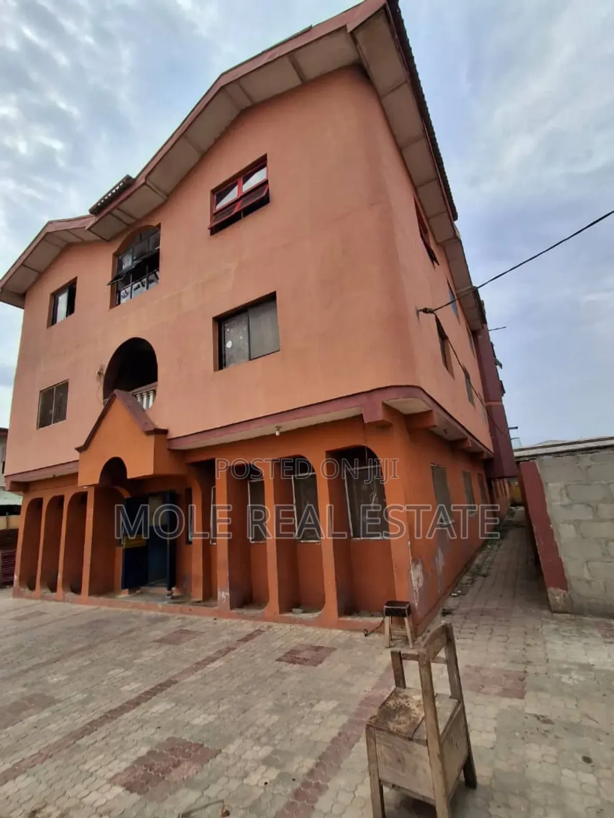 Roi 36 Rooms 4 Sale at Agege Solid Storey Building