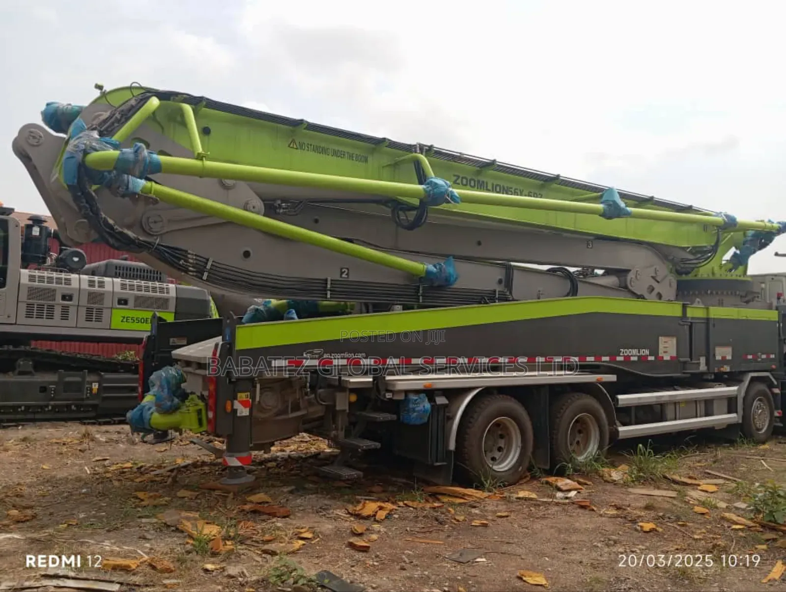 Brand New Zoom Lion Concrete Pump With Warranty
