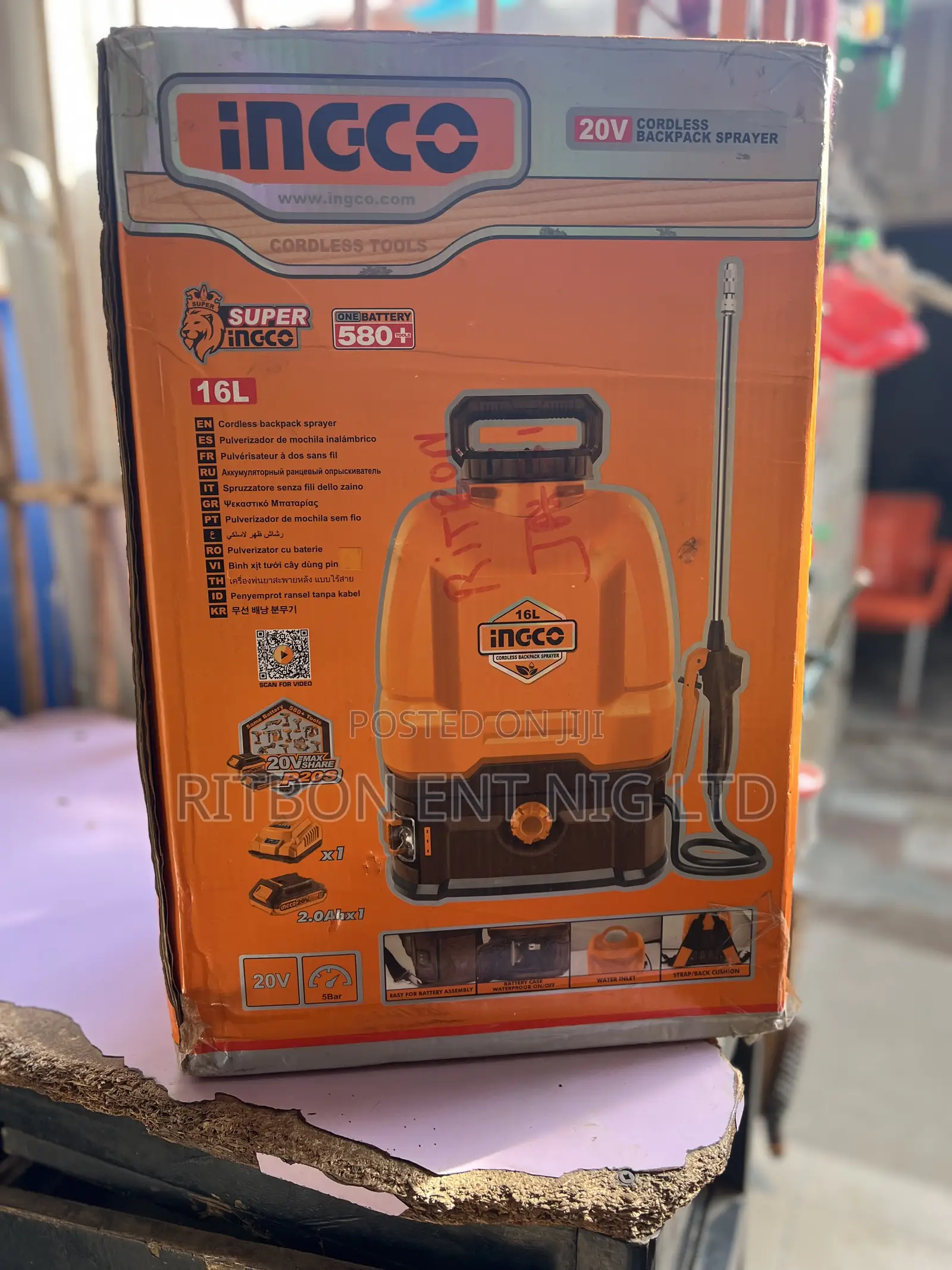 16l Cordless Sprayer