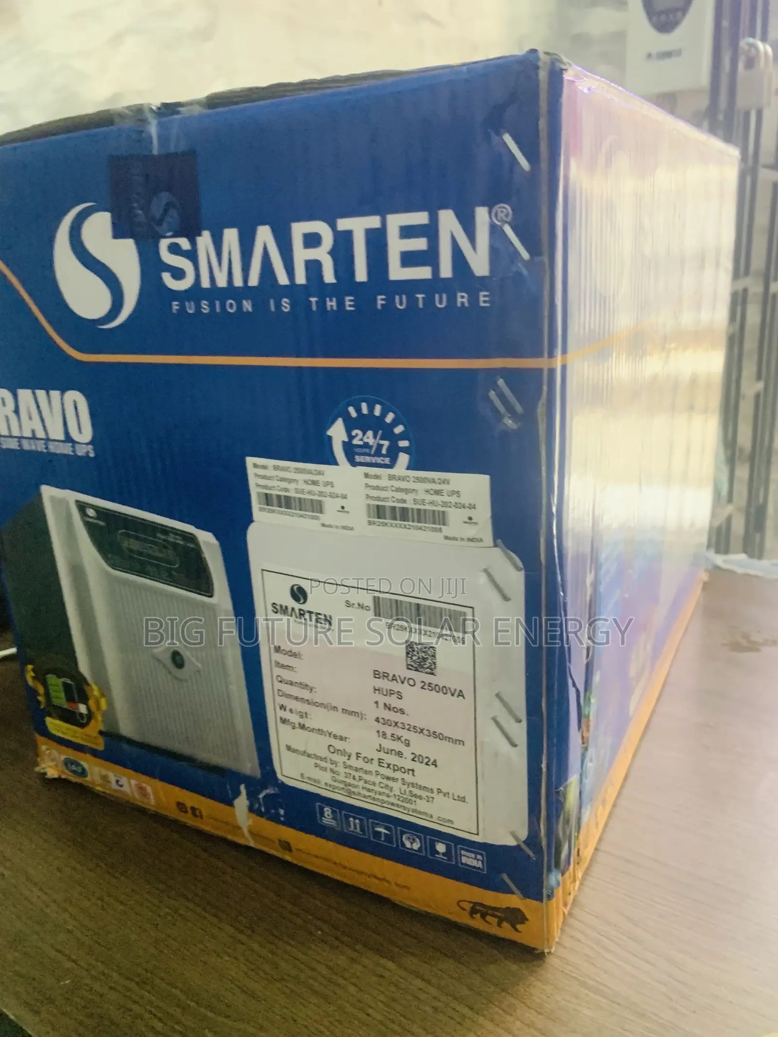 2.5kva Smarten Solar Inverter 24v