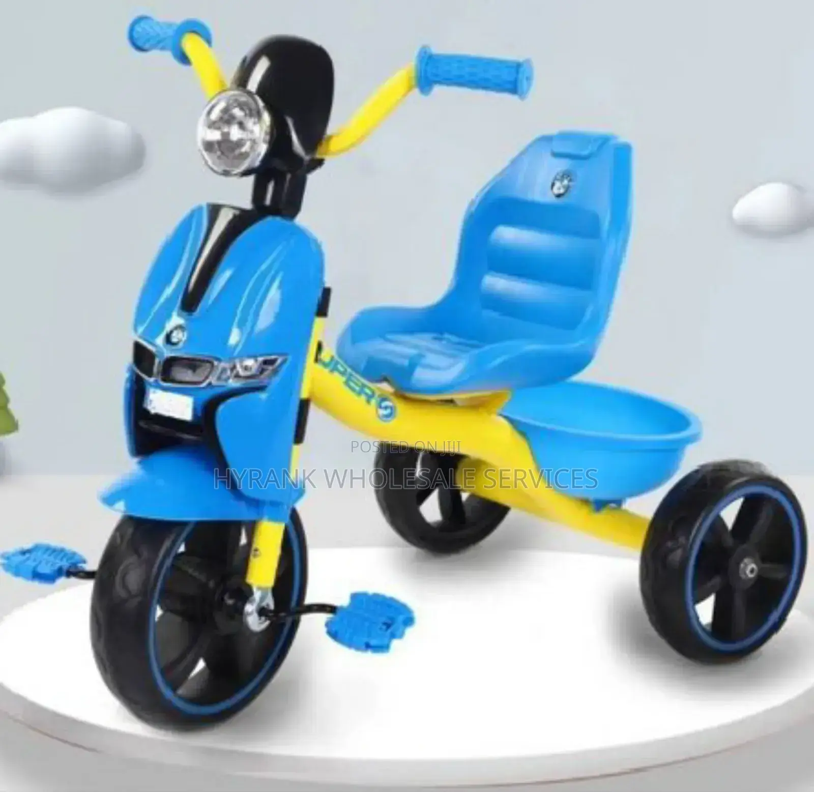 Children Tricycle.
It Have Music and Light.
Age 2 to 5 Yrs