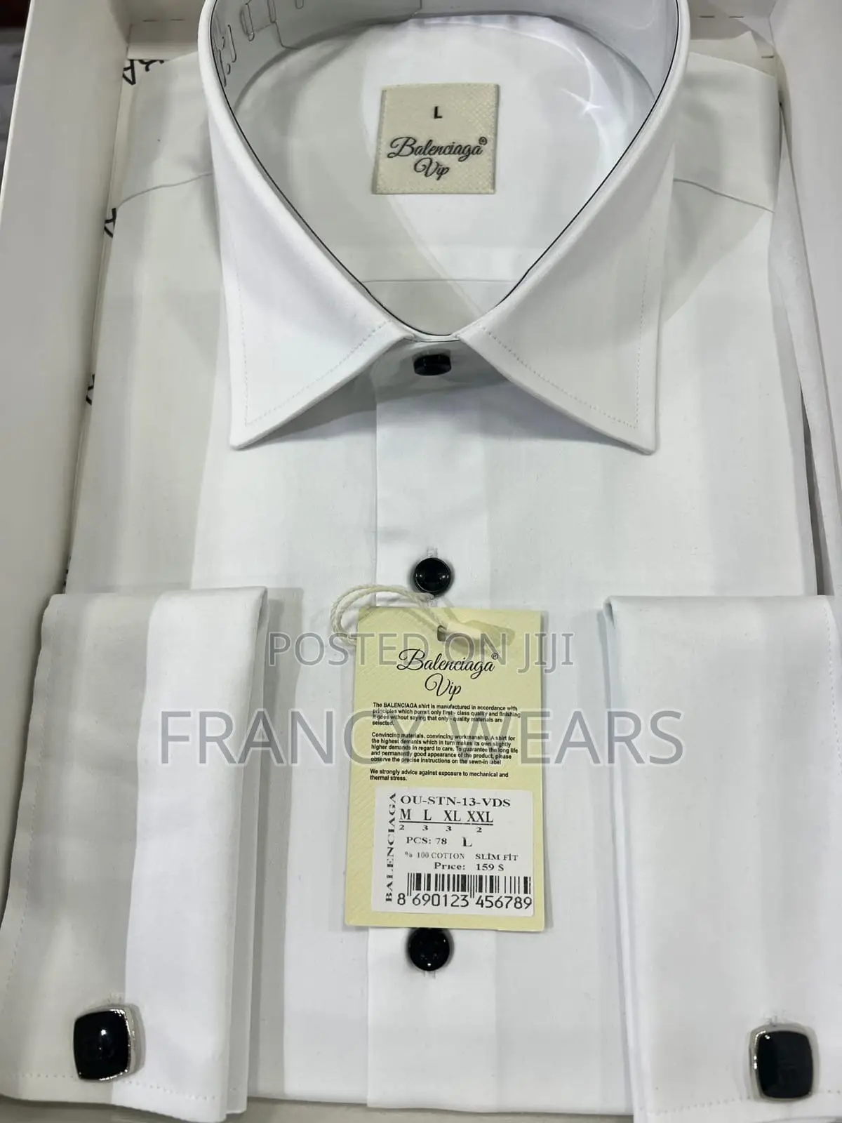 White Italian Office Shirts for Men