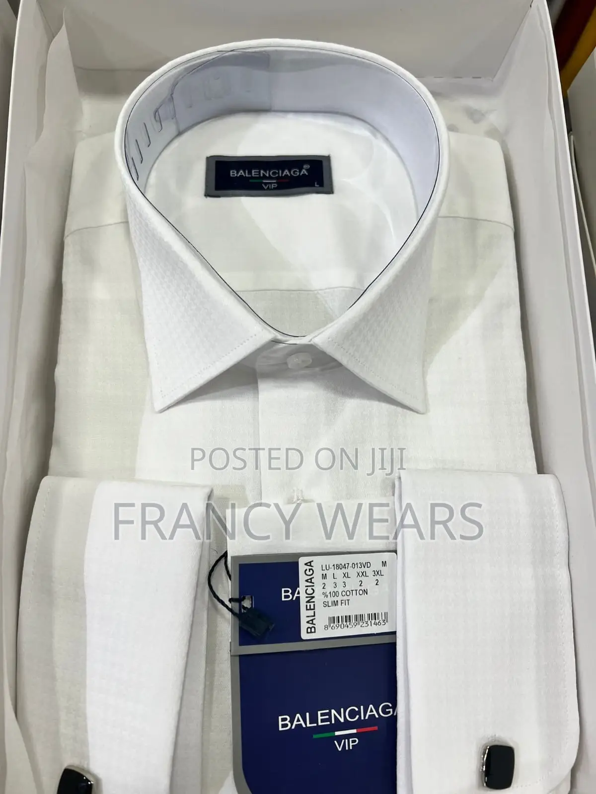 White Italian Office Shirts for Men