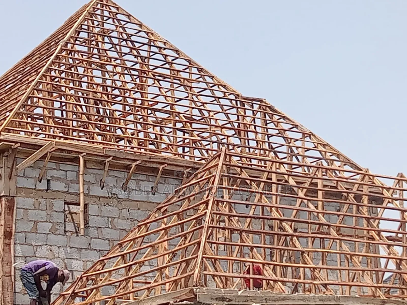 Capentry And House Roofing Wood Work