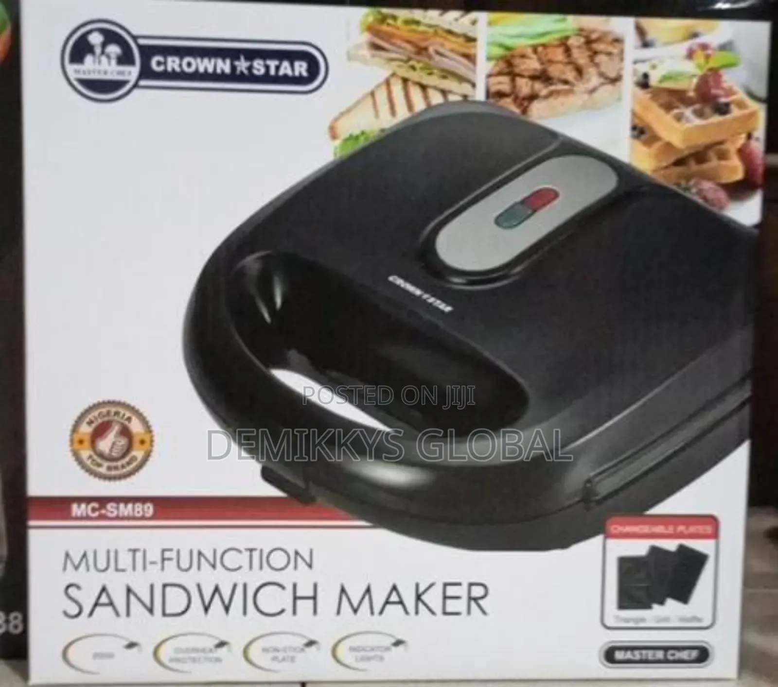 Crownstar 3 in 1 Toaster
