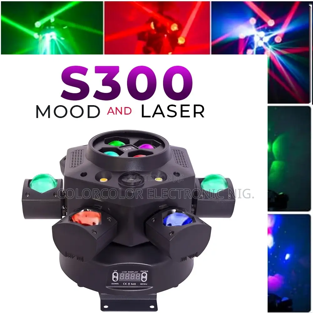 Stage Light S-300 ( Bee Eyes Six Arms)