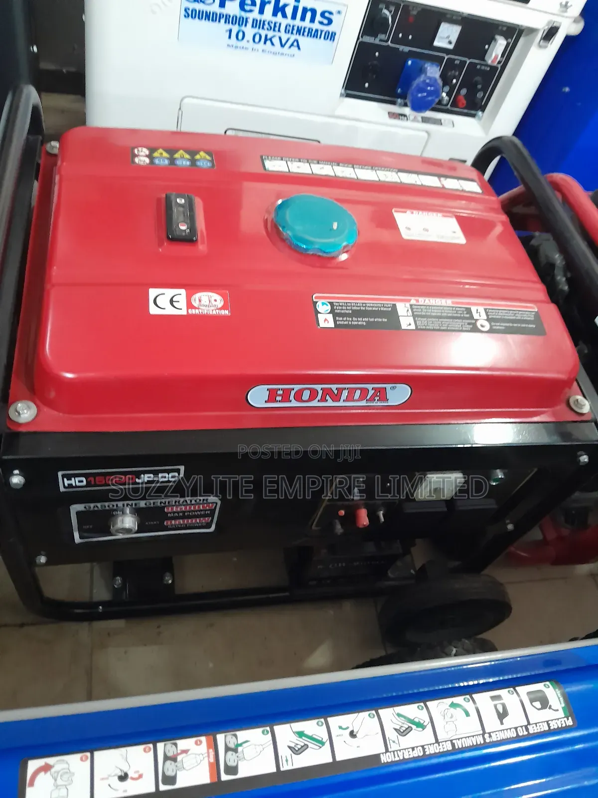12kva Automatic Petrol Generator 100 % Copper Coil With Key