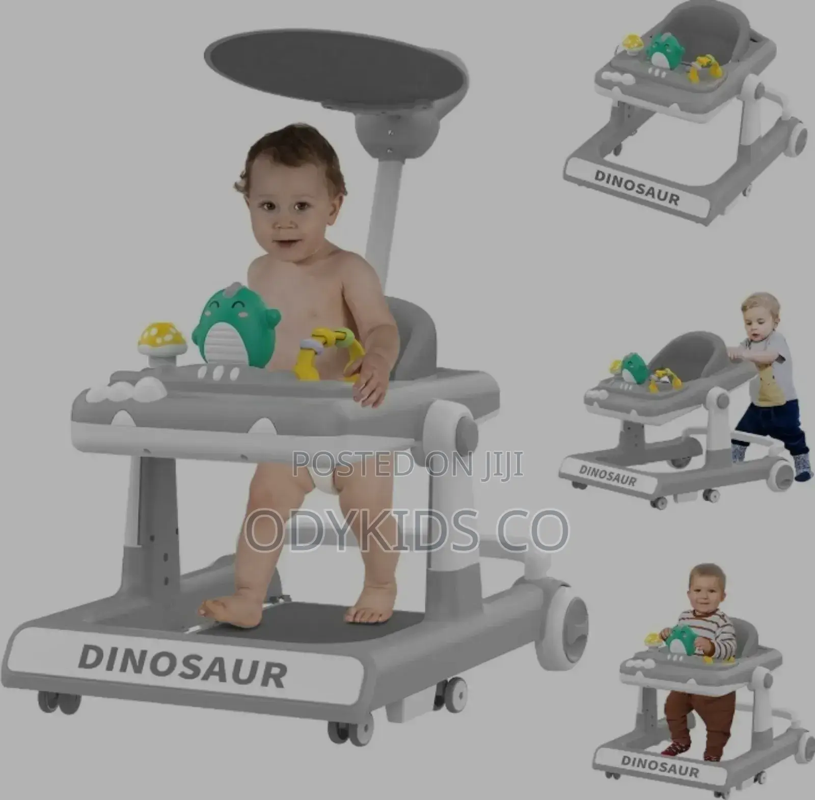 Quality Durable 3in1 Multi-Functional Dinosaur Baby Walker