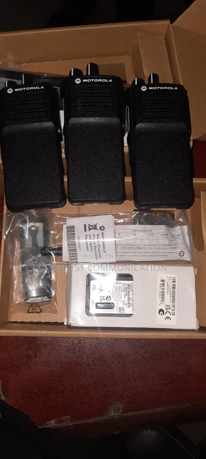 Dp4400e Motorola Walkie Talkie Radio VHF or Uhf Is Available