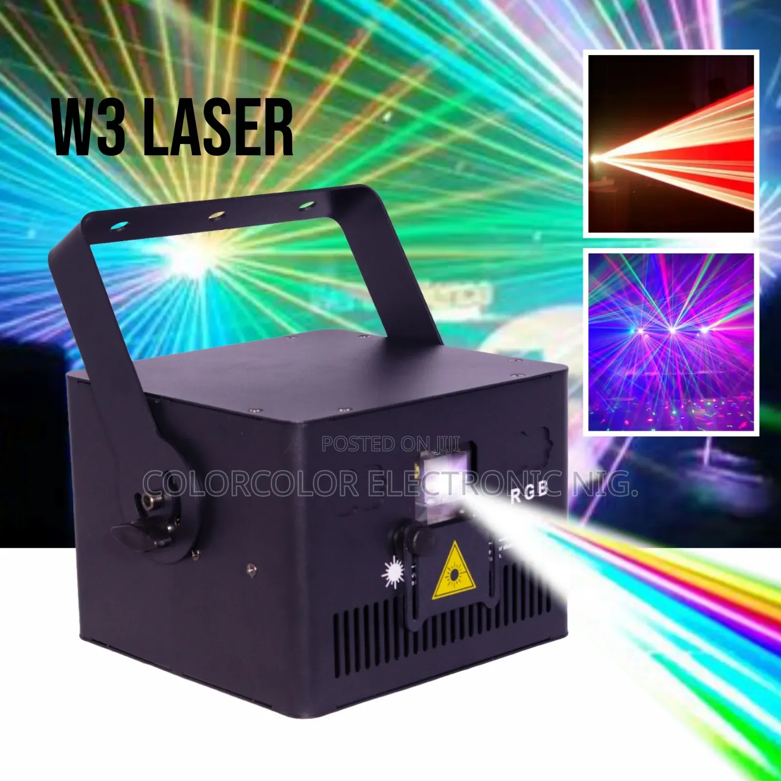 Stage Light Laser 3w RGB
