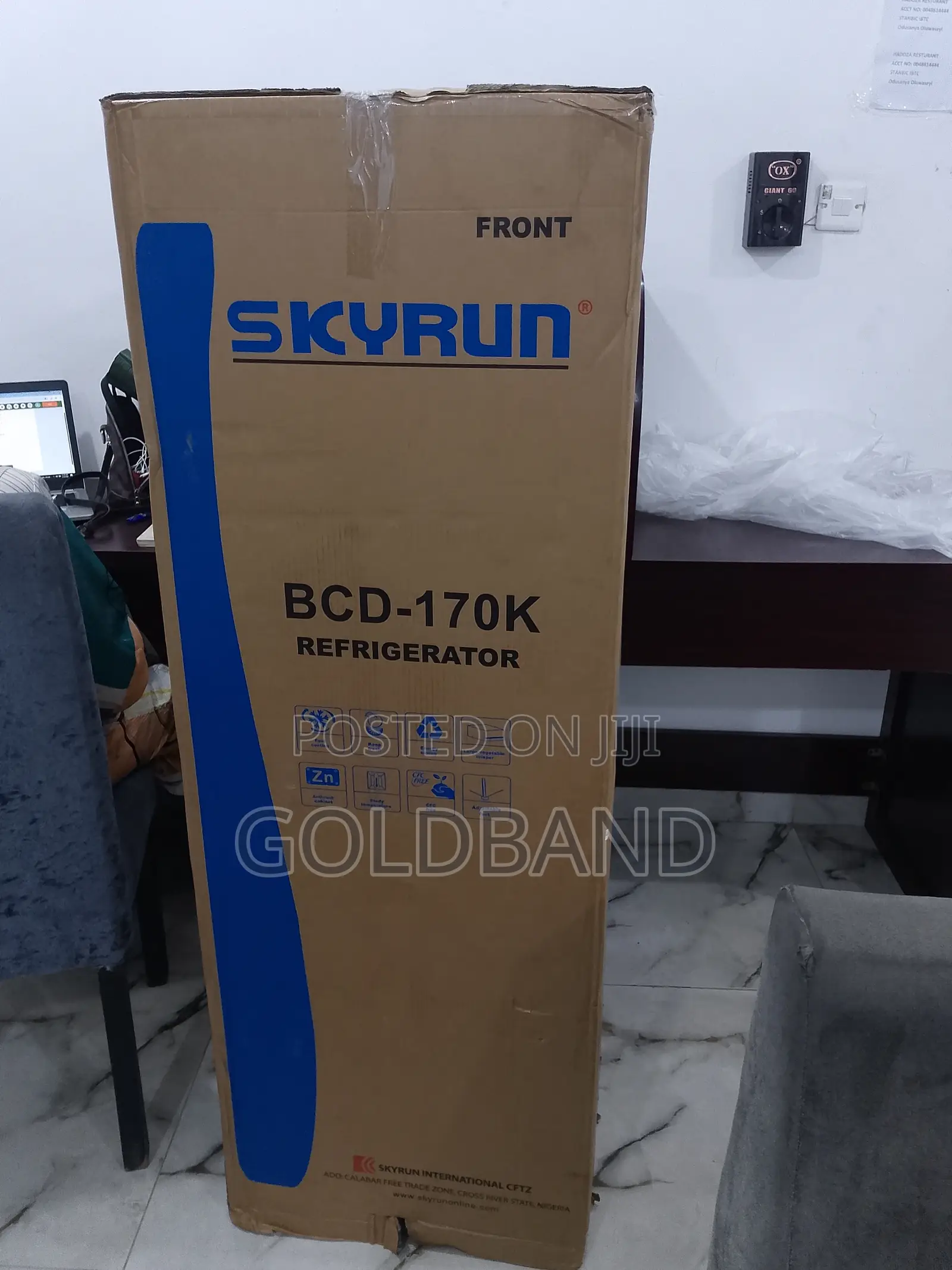 Skyrun BCD- Mega-Cooling Bottom Freezer Refrigerator
