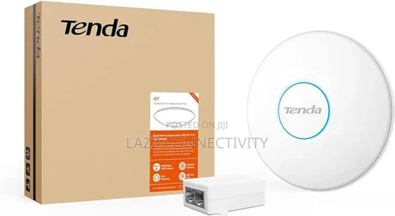 Tenda Ax3000 Wifi 6 Dual Band Gigabit Poe Ceiling Ap