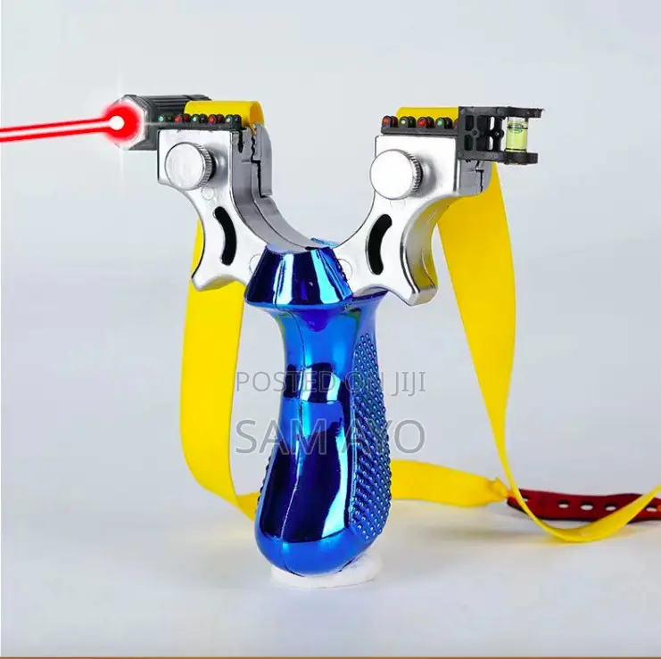 Catapult Slingshot With Laser Aiming