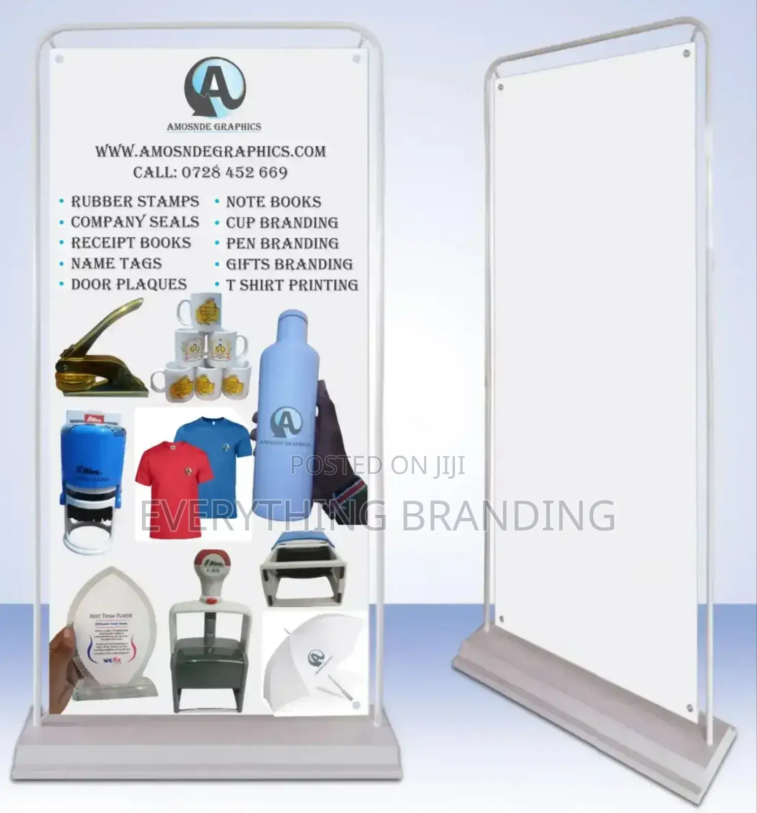 Door Banner for Advertisement