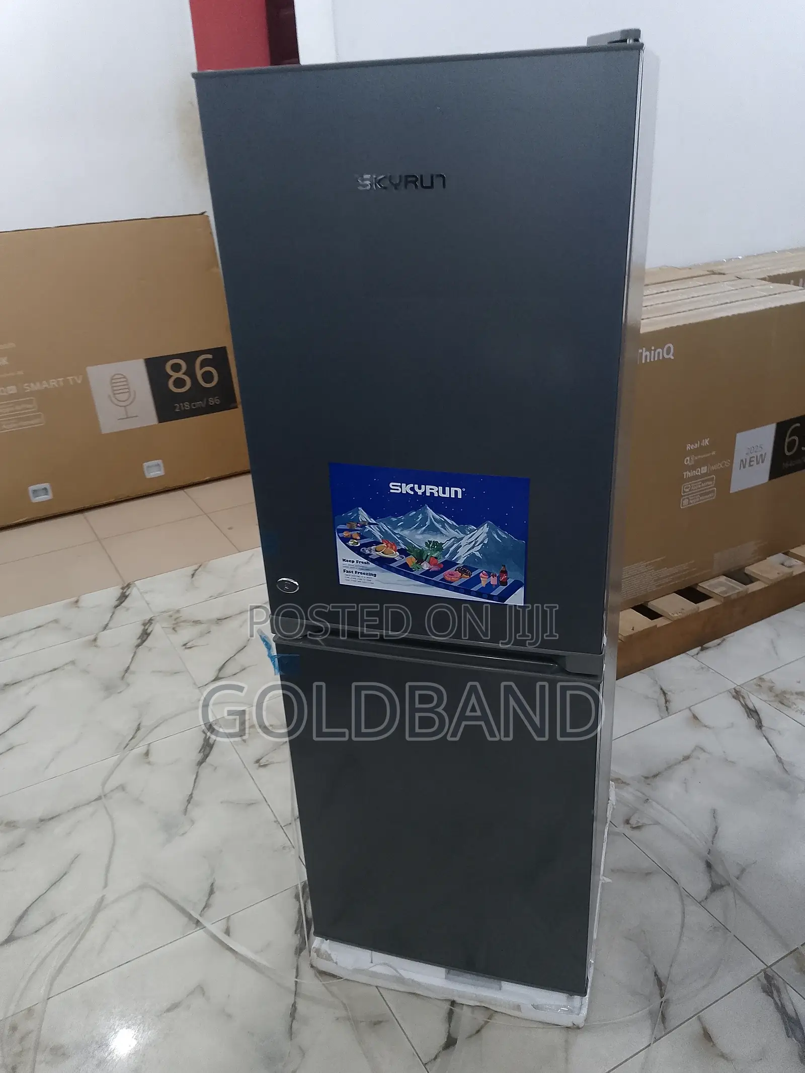 Skyrun BCD- 170l Super Cooling Double Door Refrigerator