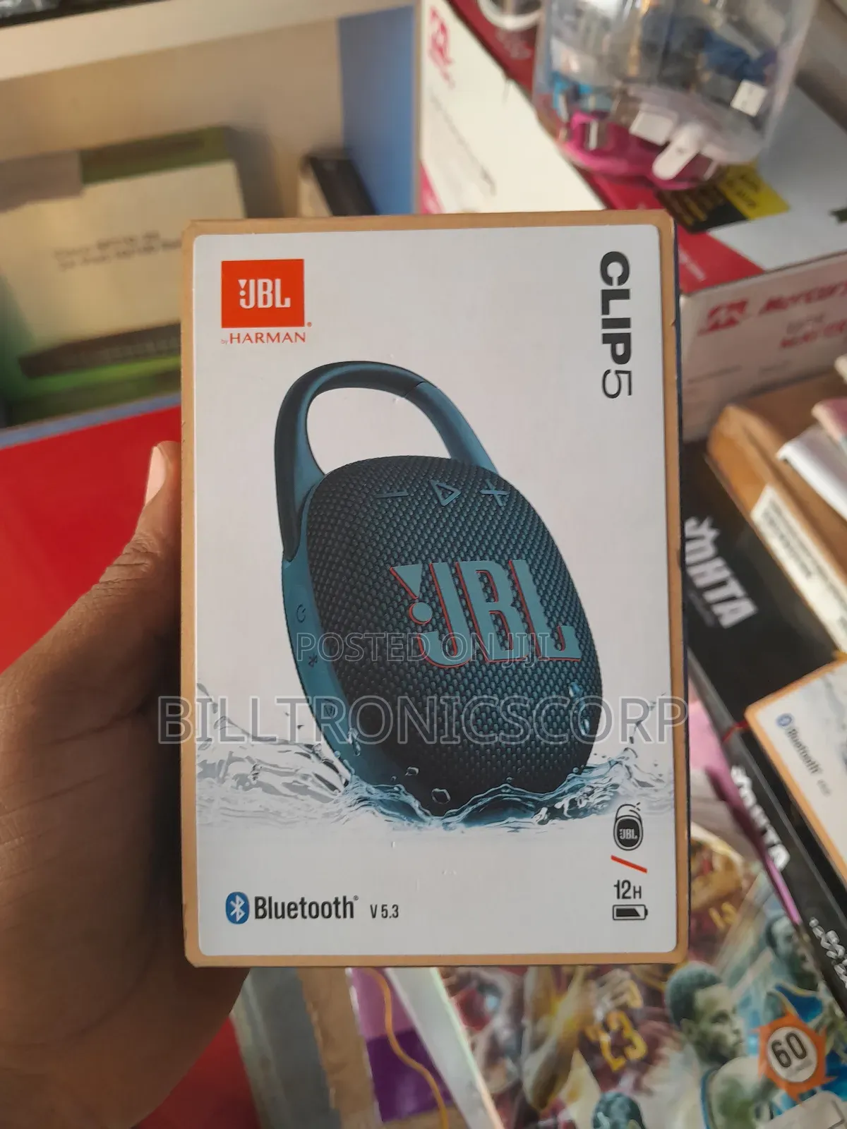 JBL Bluetooth Speaker Clip 5