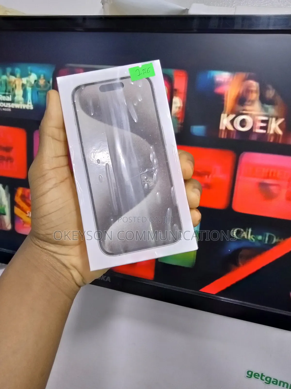 New Apple iPhone 15 Pro 256 GB Black
