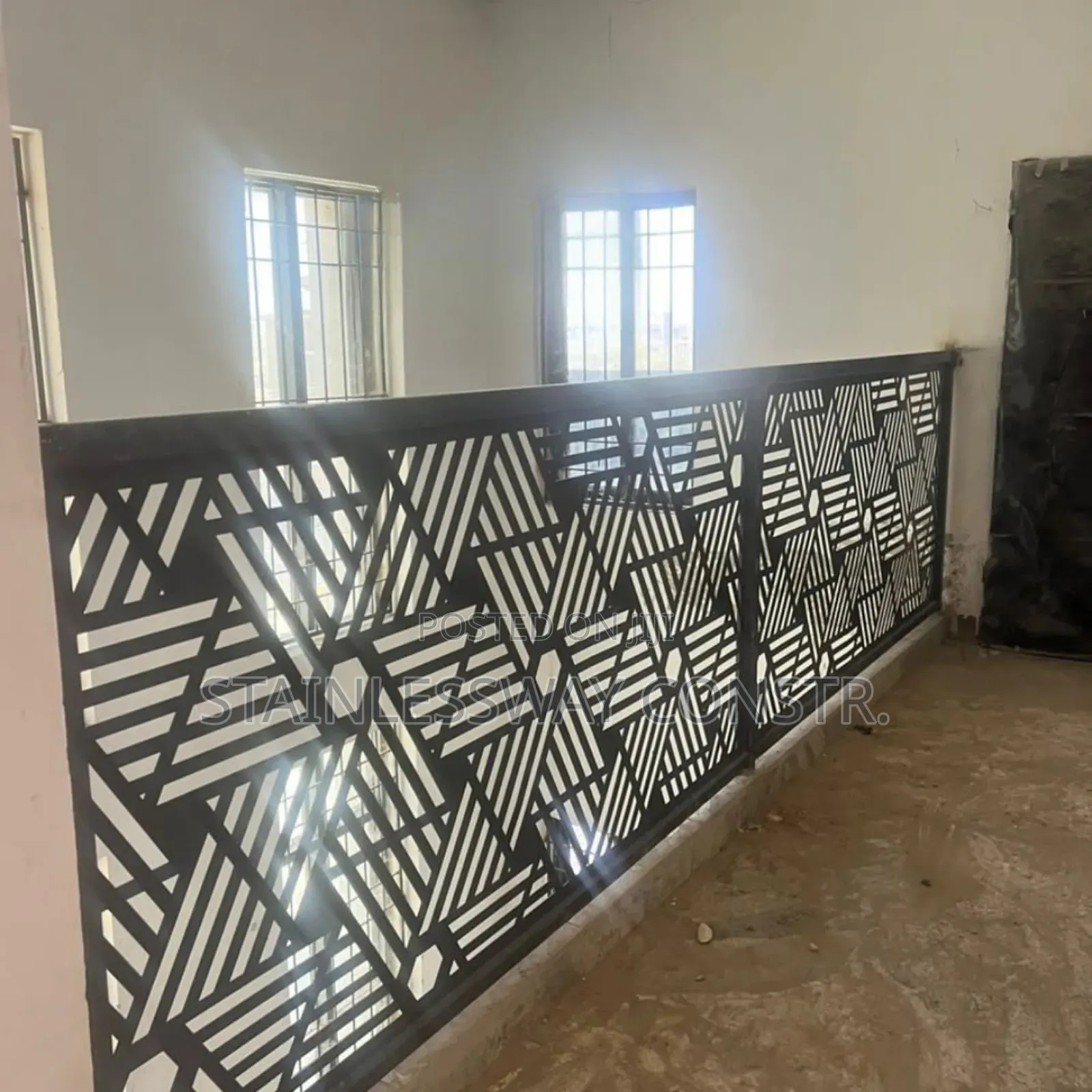 Lasercut Intricate Railing