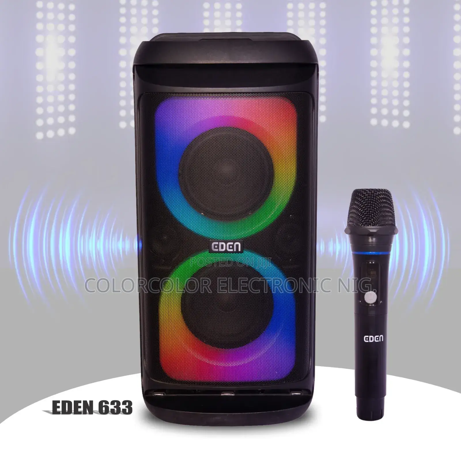 Bluetooth Speaker Eden 633