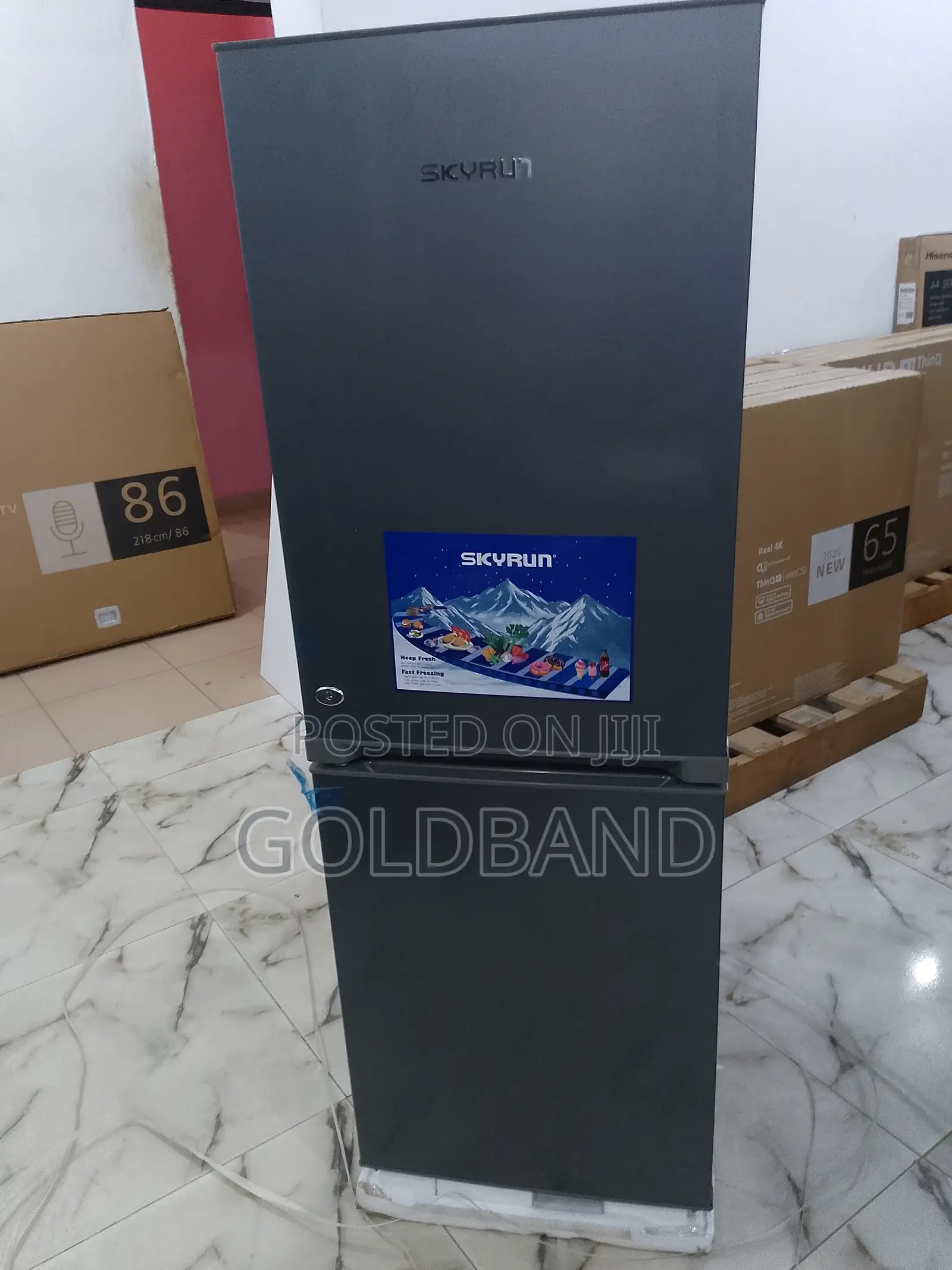 Skyrun BCD- 170l Low Noise Double Door Refrigerator